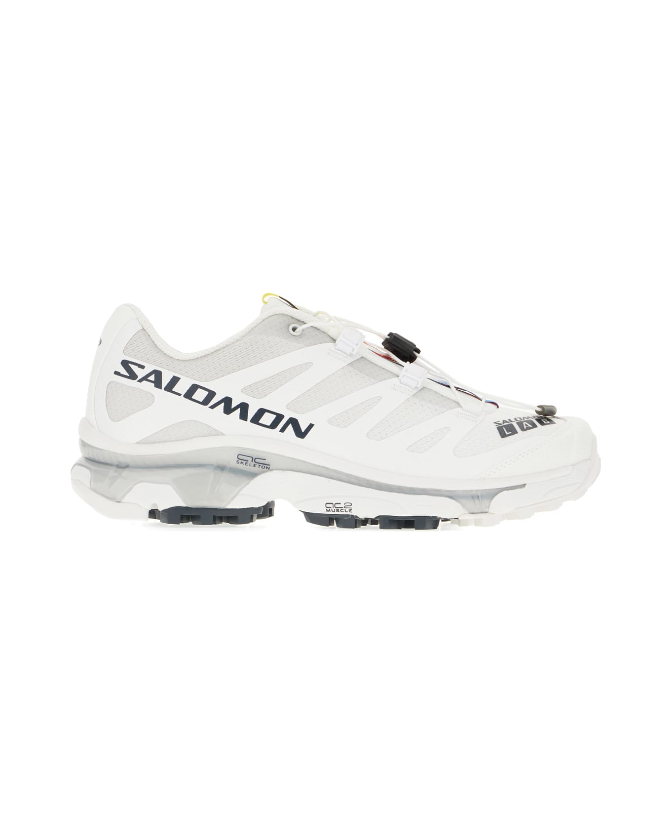 Salomon Two-tone Fabric Xt-4 Og Sneakers - WHITEEBONYLUNARROCK
