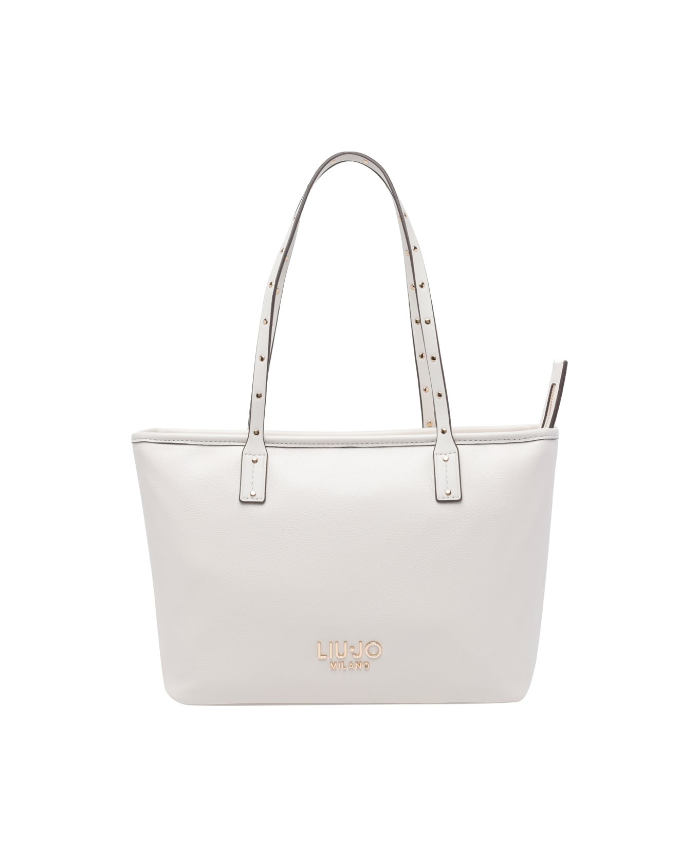 Liu-Jo Logo Tote Bag - White