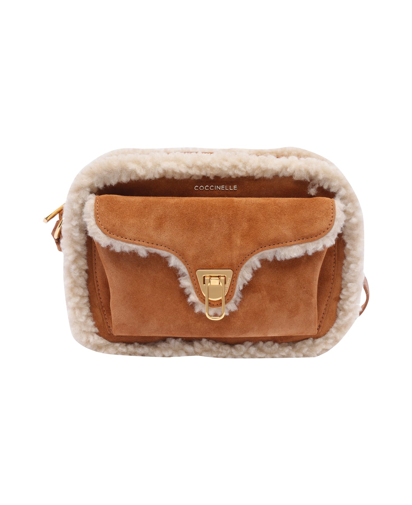 Coccinelle Crossbody Bag - NATURAL/CUIR