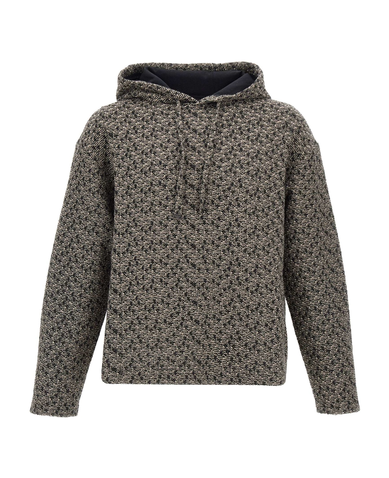 Emporio Armani Cotton Sweatshirt - BEIGE