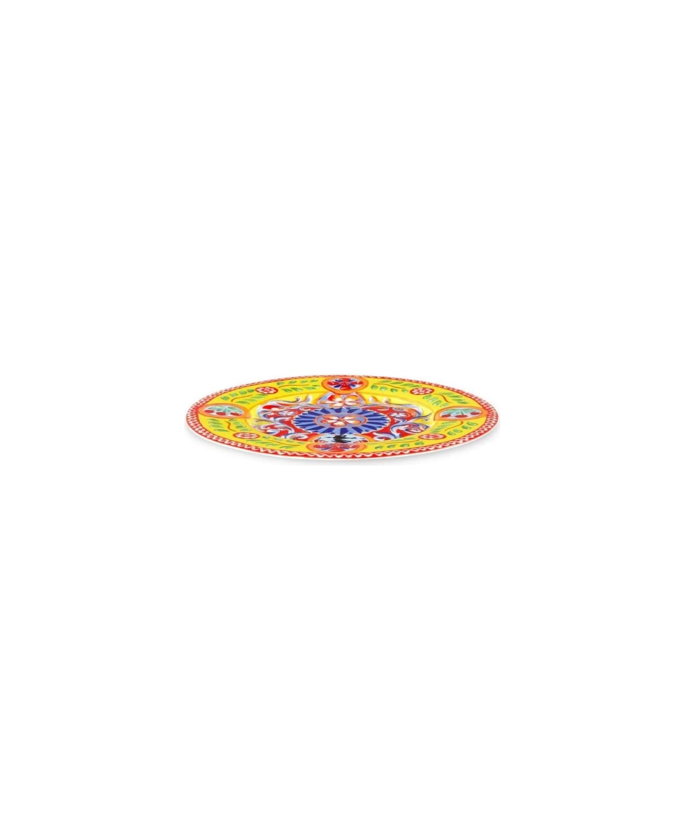 Dolce & Gabbana Set 2 Dinner Plates - Multicolor