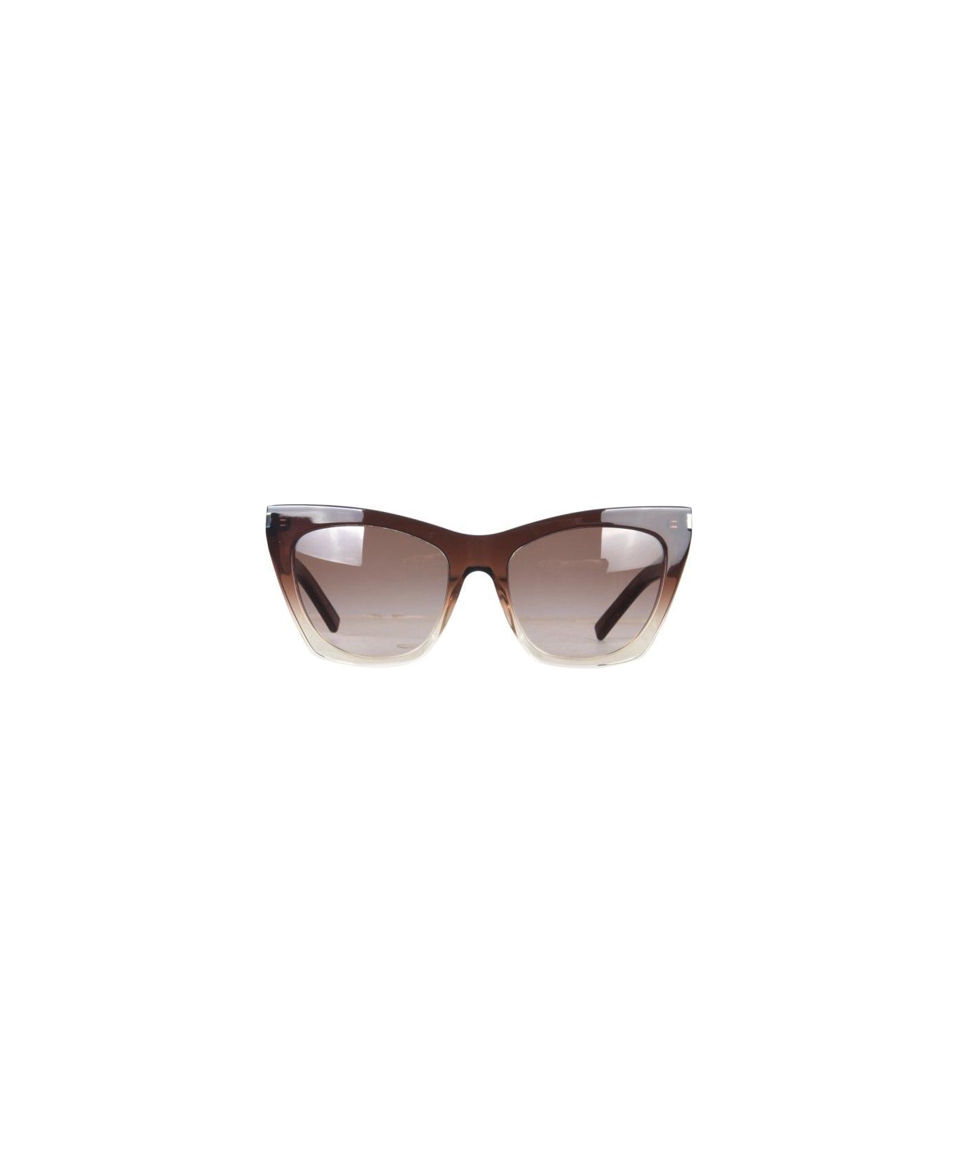 Saint Laurent Eyewear Kate Cat-eye Sunglasses - ANIMALIER