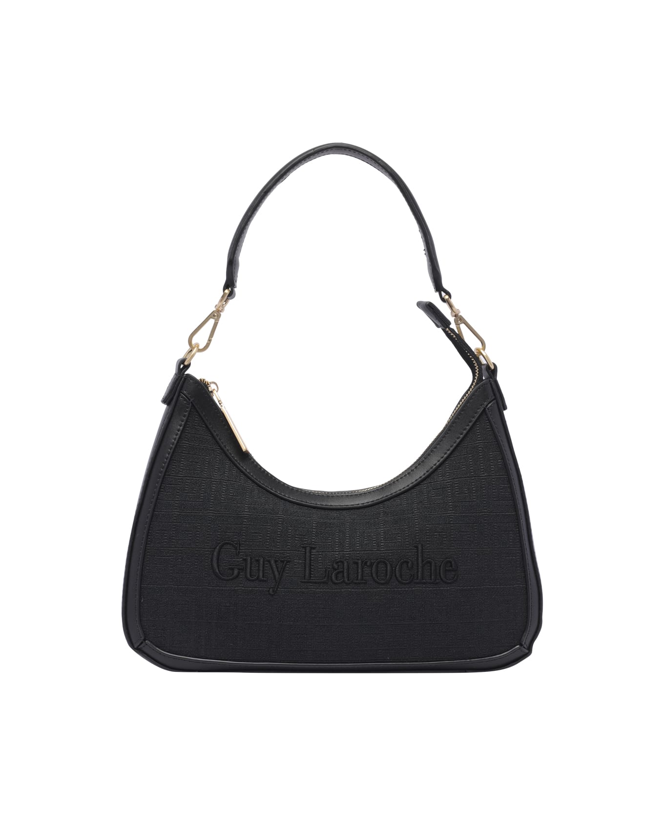 Guy Laroche Logo Shoulder Bag - Black