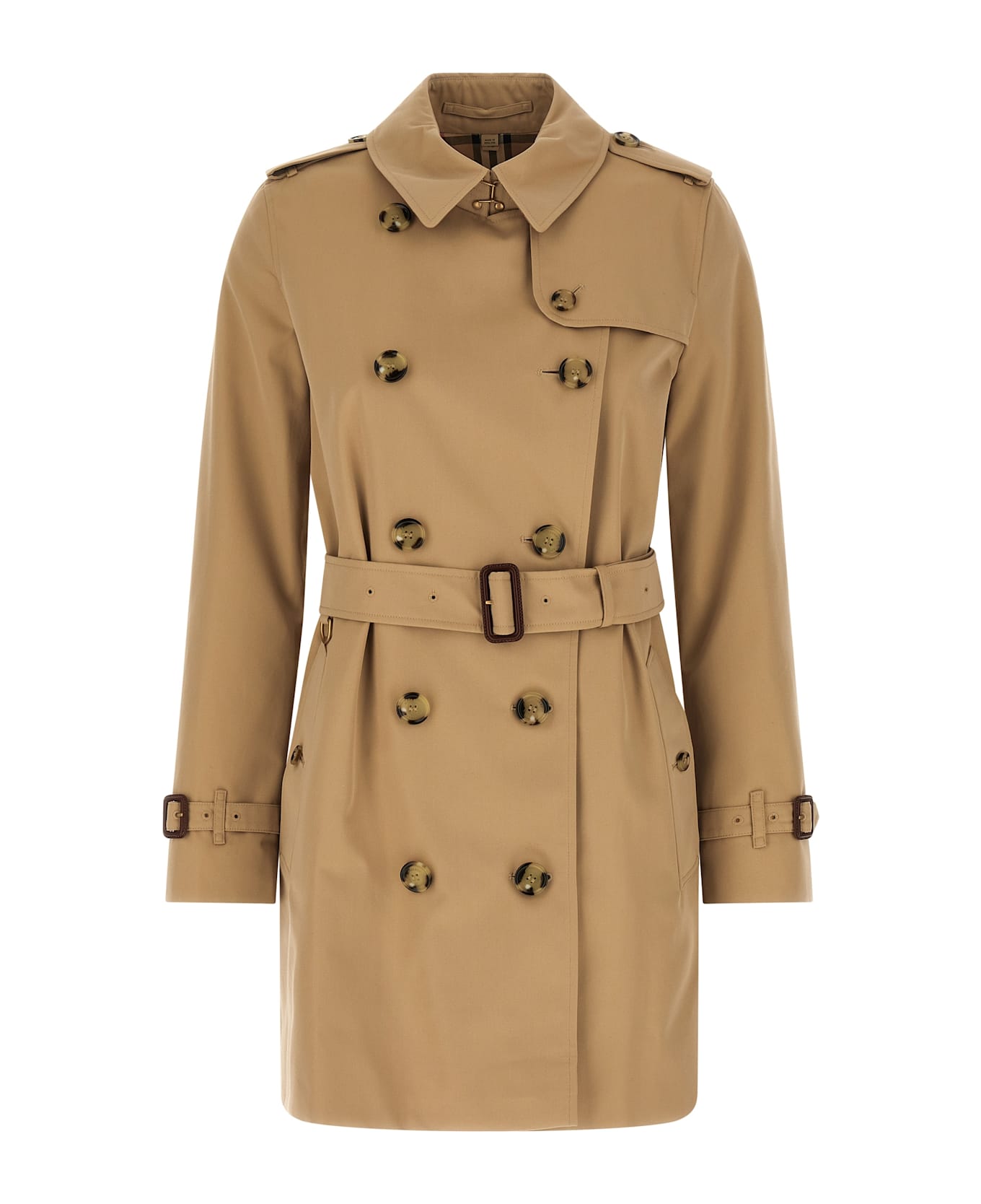 Burberry 'kensington' Trench Coat - Beige