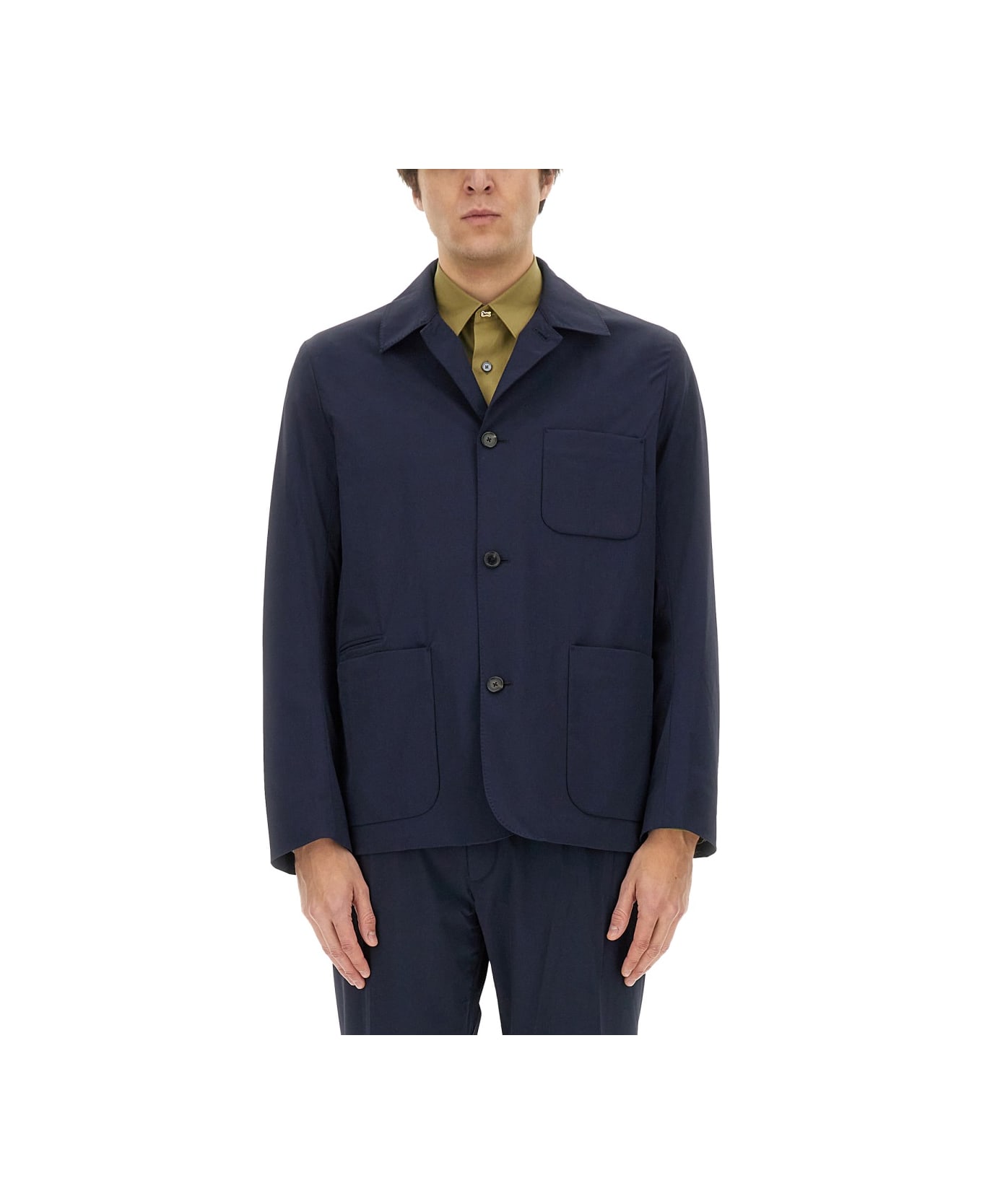 Paul Smith Single-breasted Jacket - BLUE