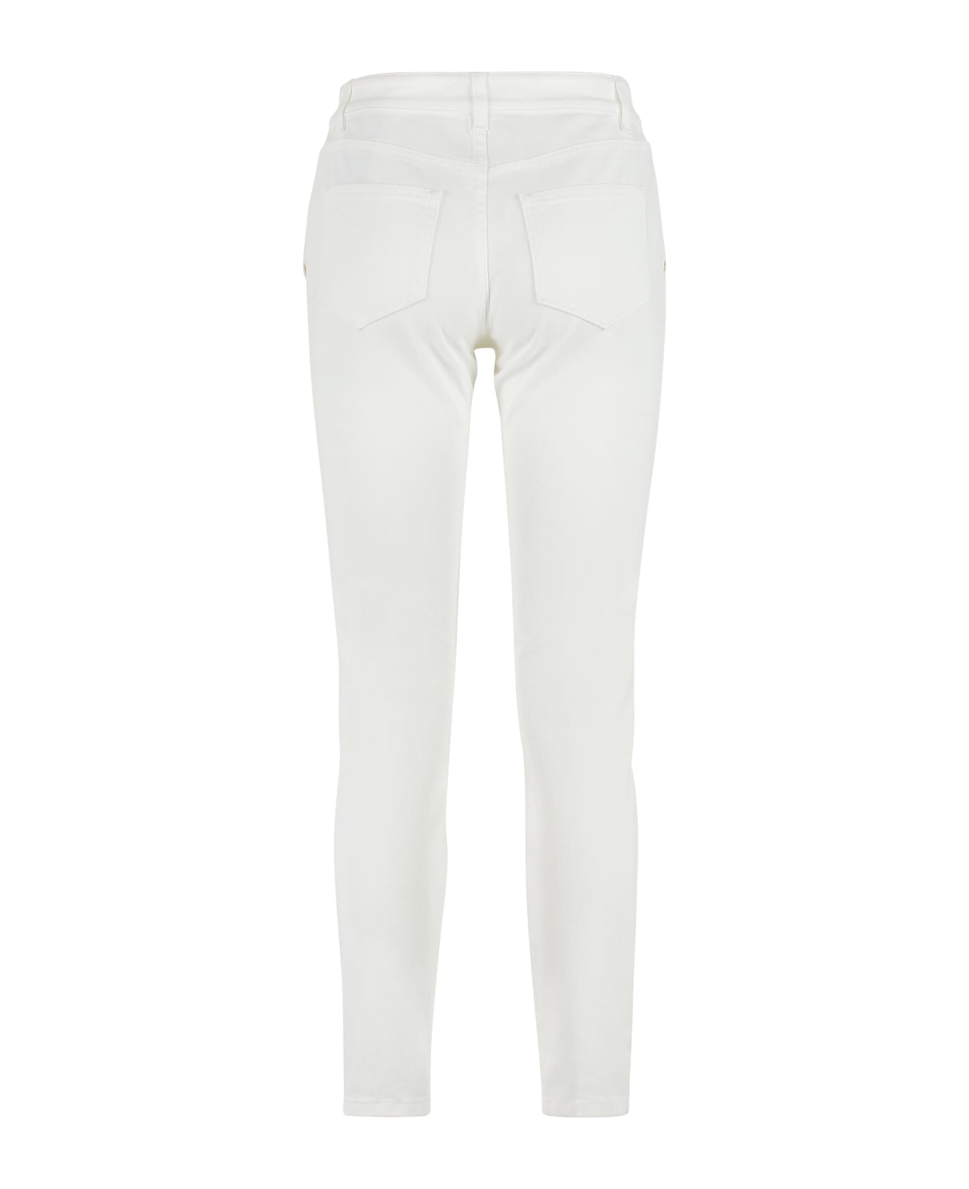 Tom Ford High-rise Skinny-fit Jeans - White デニム