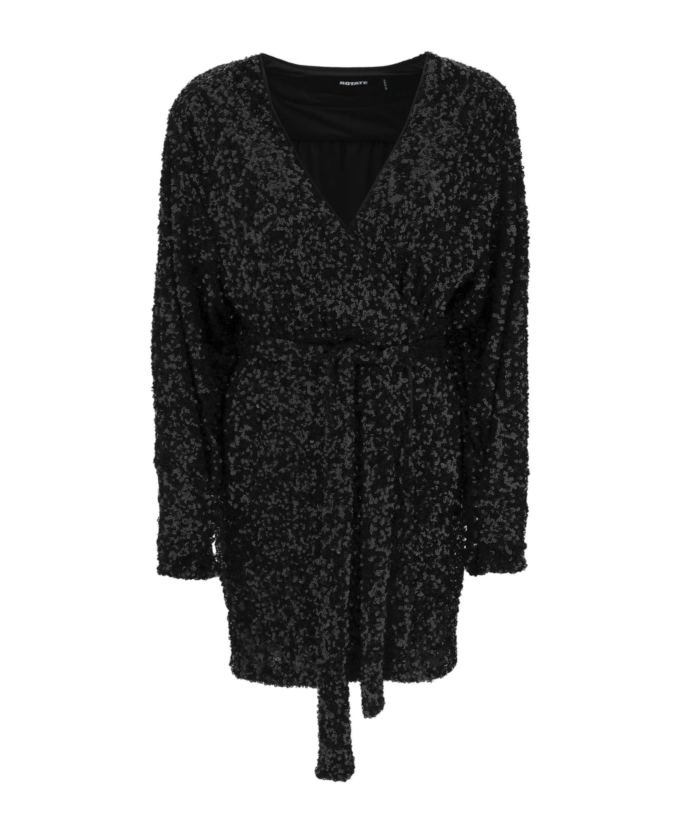 Rotate by Birger Christensen 'samantha' Sequined Mini Dress - BLACK (Black) ワンピース＆ドレス