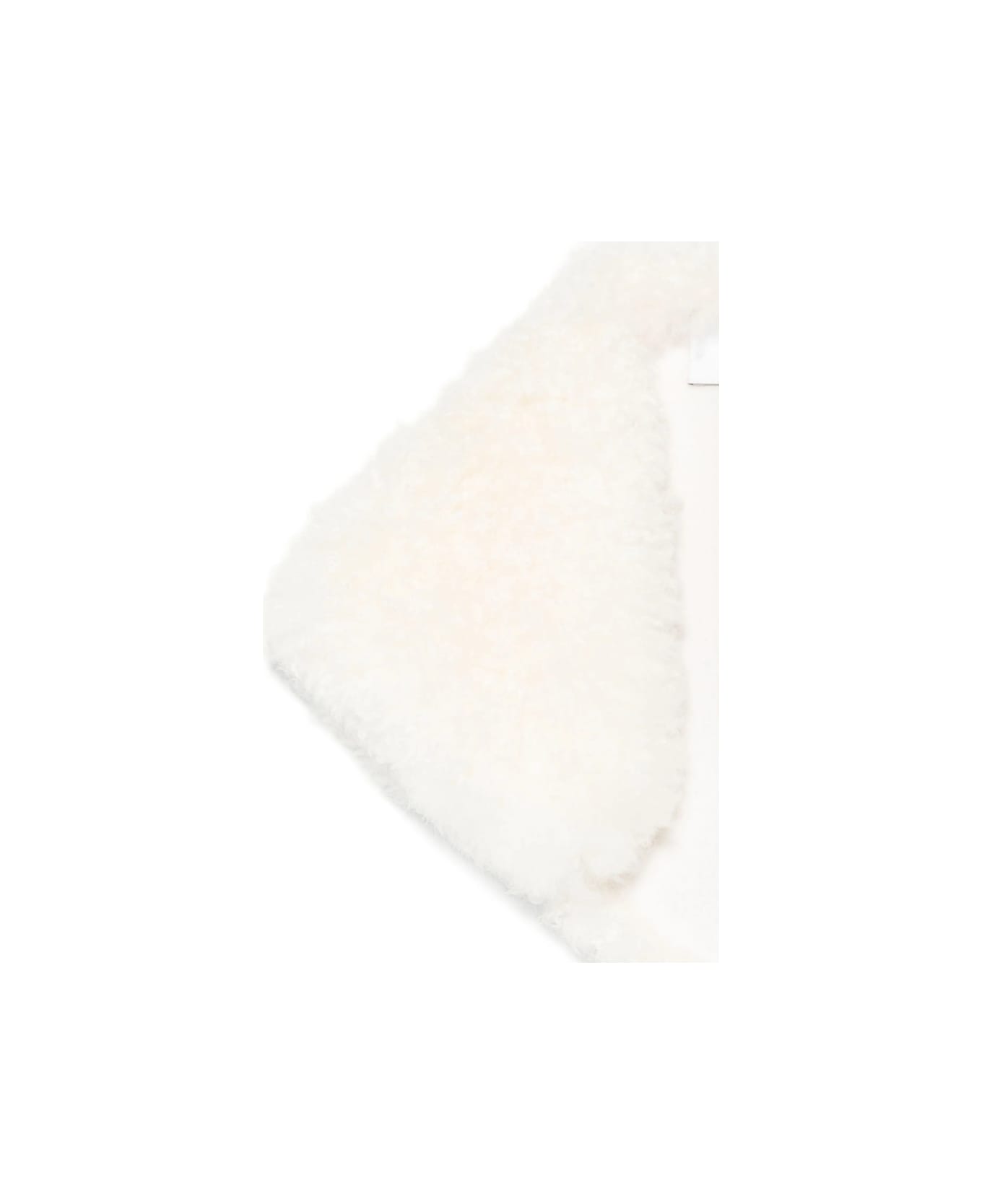 Yves Salomon Scarf - WHITE