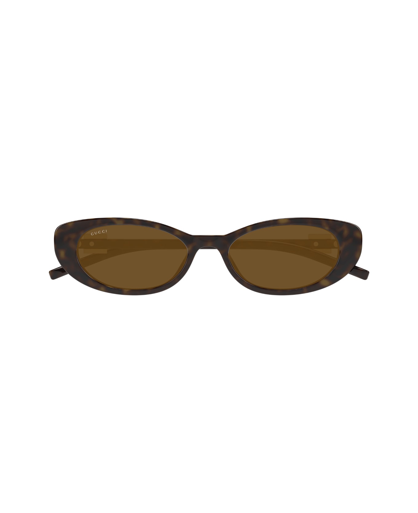 Gucci Eyewear Gucci Gg1680s Linea Gg Logo 004 Havana Brown Sunglasses - Marrone