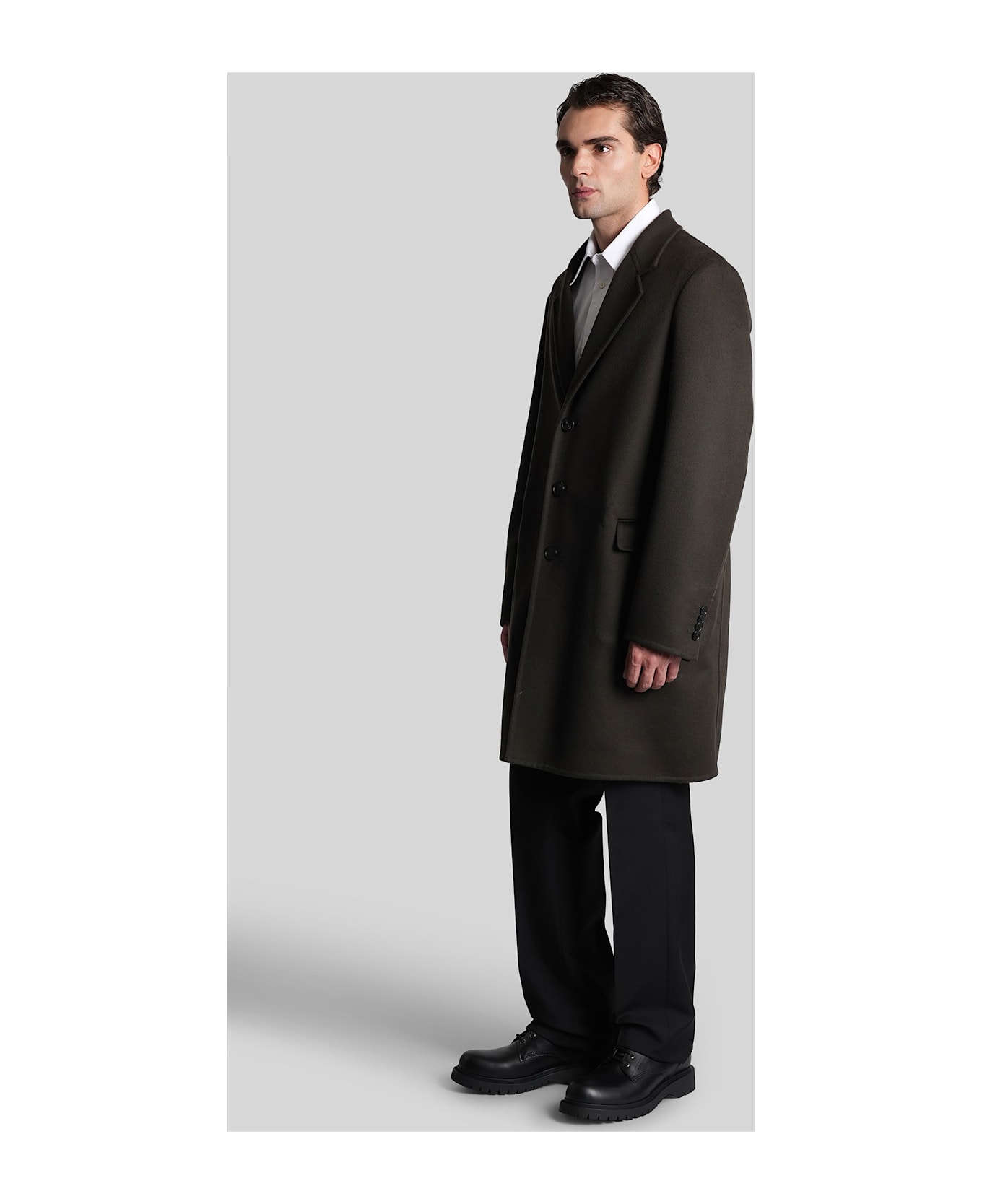 Givenchy In Khaki Wool - khaki