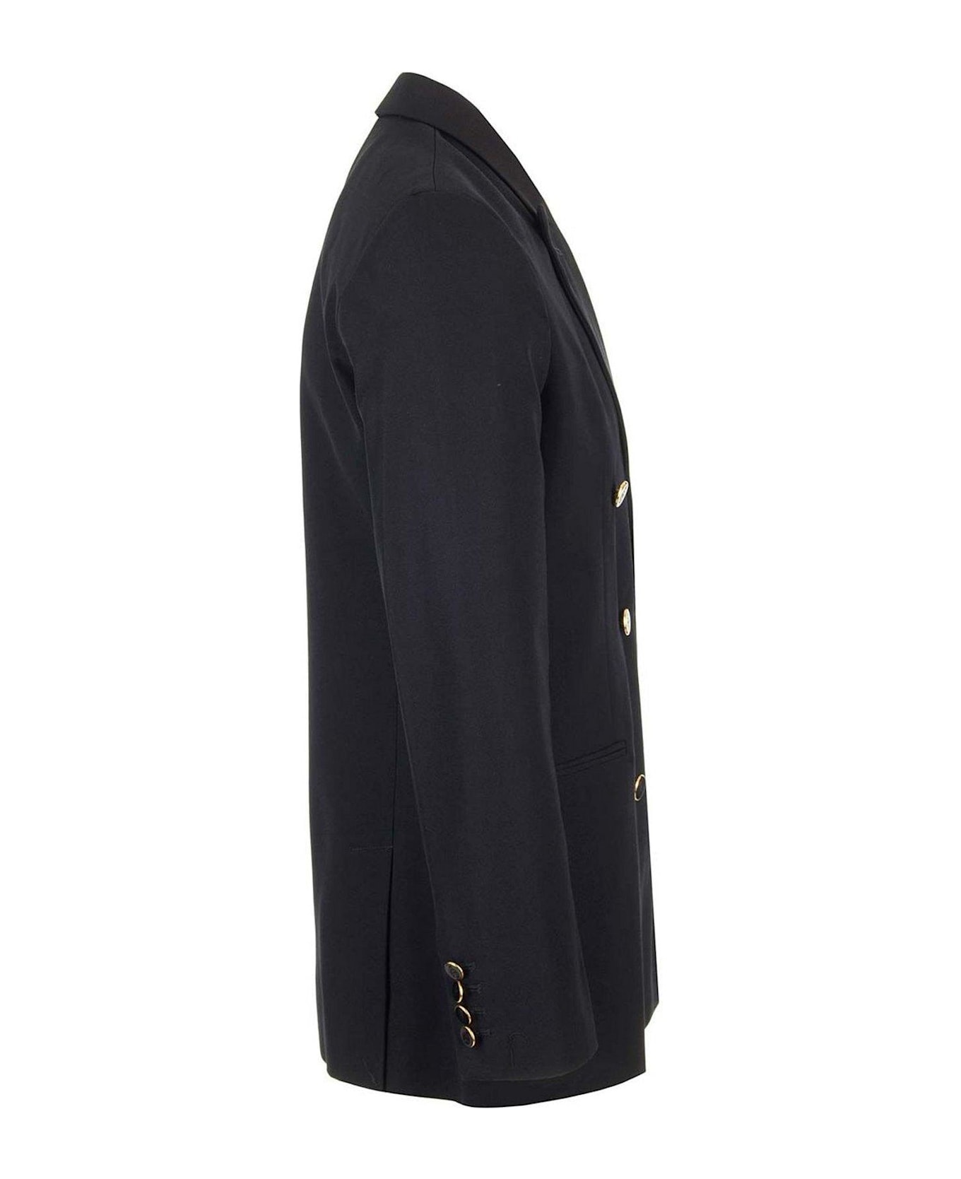 A.P.C. Cohey Double-breasted Blazer - BLUE