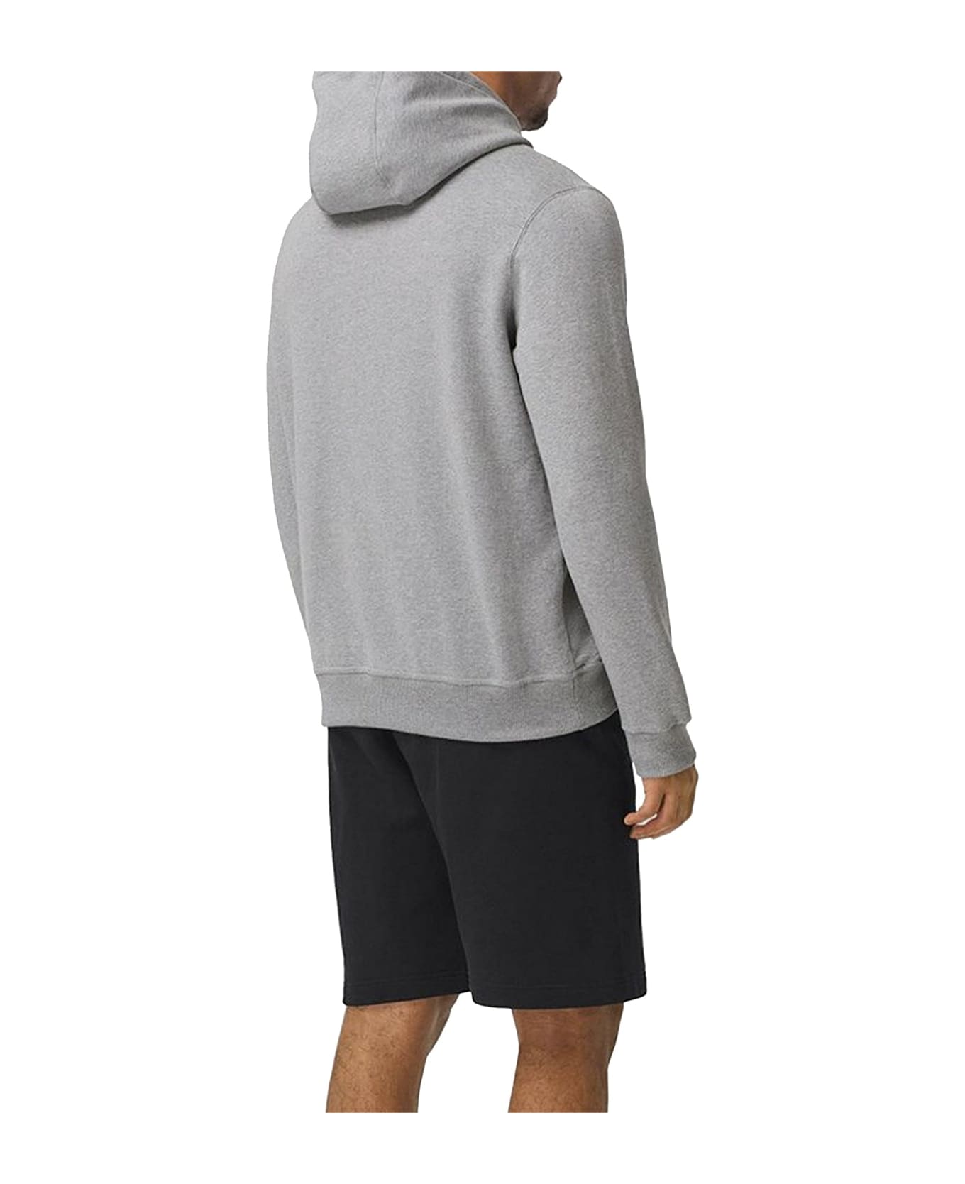 Burberry Logo Cotton Sweater - Gray