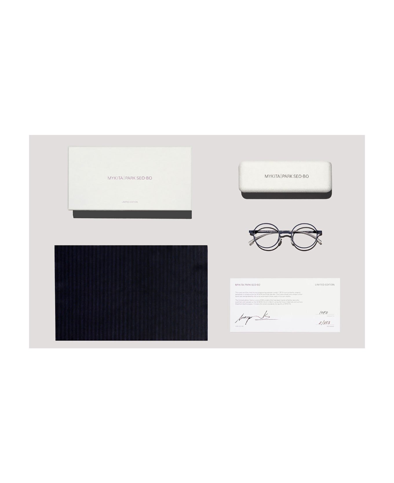 Mykita BUNDLE 1OF0 PSB3 Eyewear - Charcoal Clear