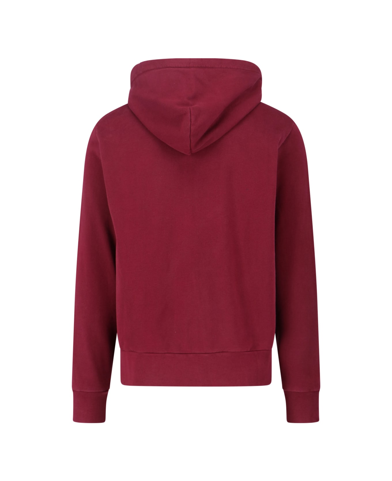 Polo Ralph Lauren Logo Zip Sweatshirt - Red