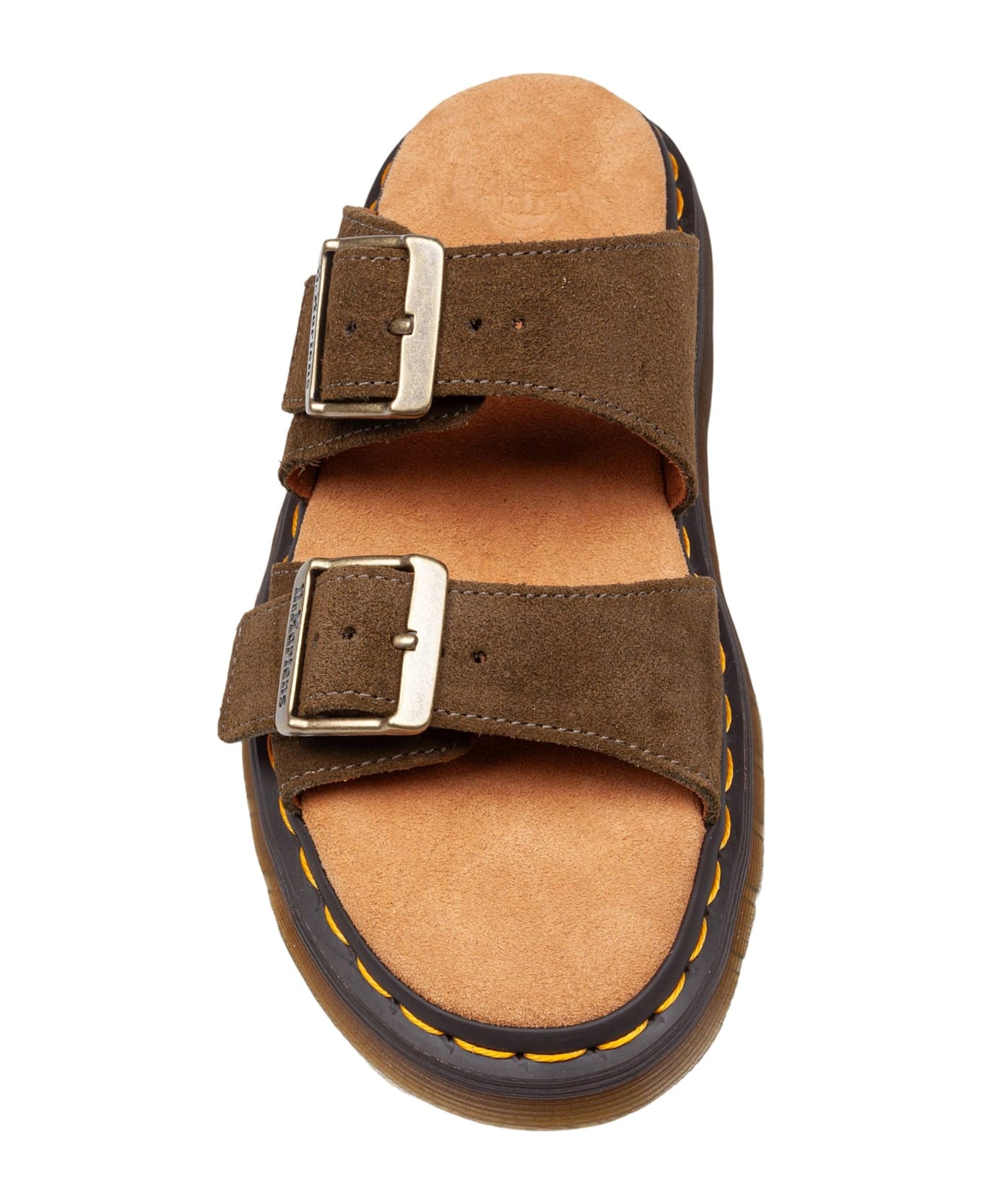 Dr. Martens 100% Brox Suede - Olive