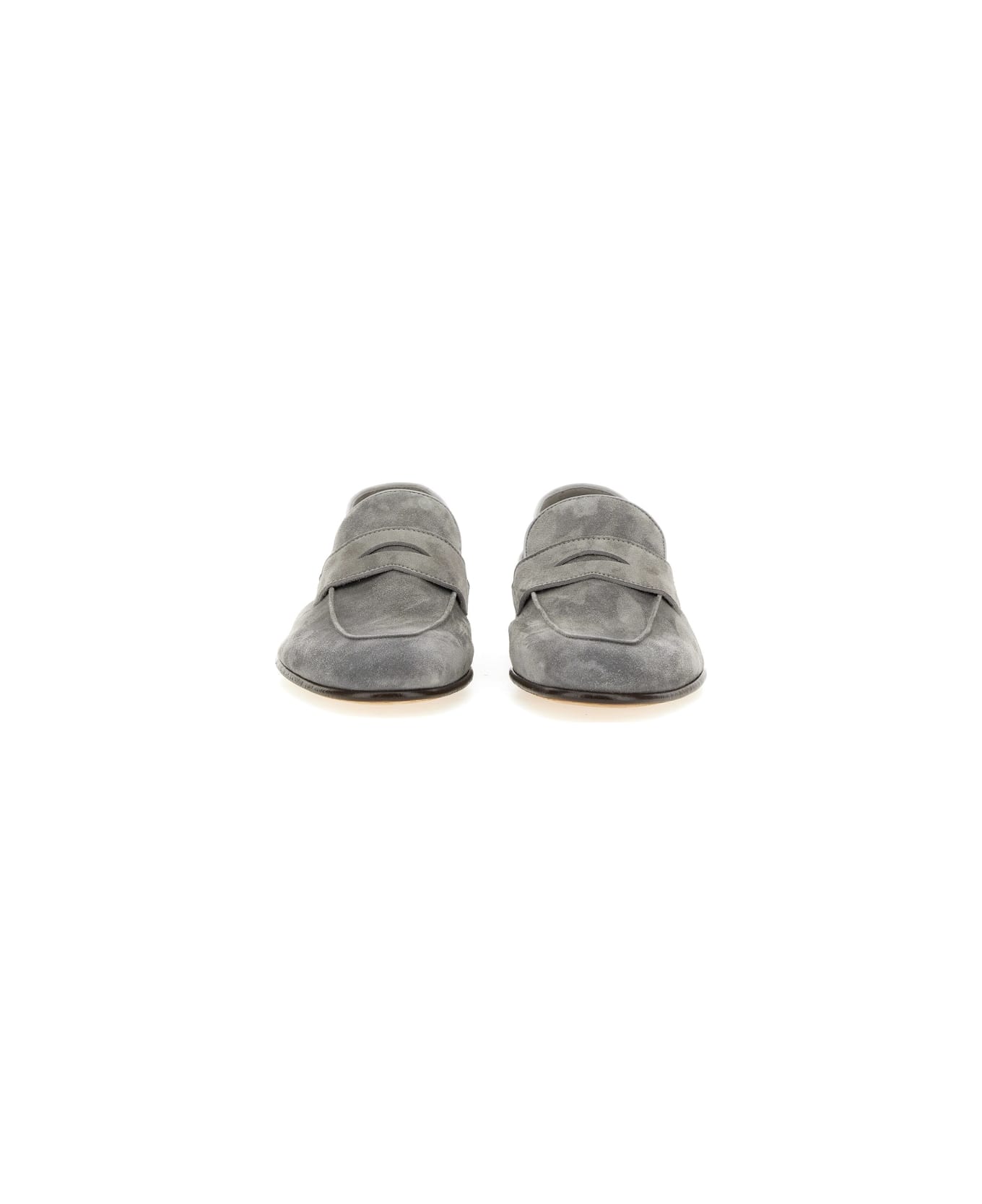 Brunello Cucinelli Penny Loafer - GREY