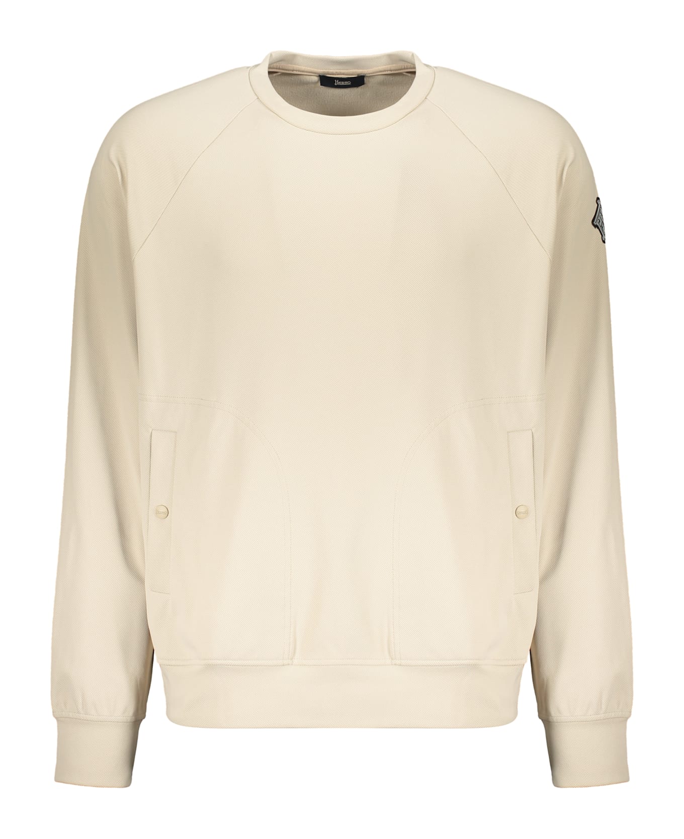Herno Crew Neck Sweatshirt - Beige