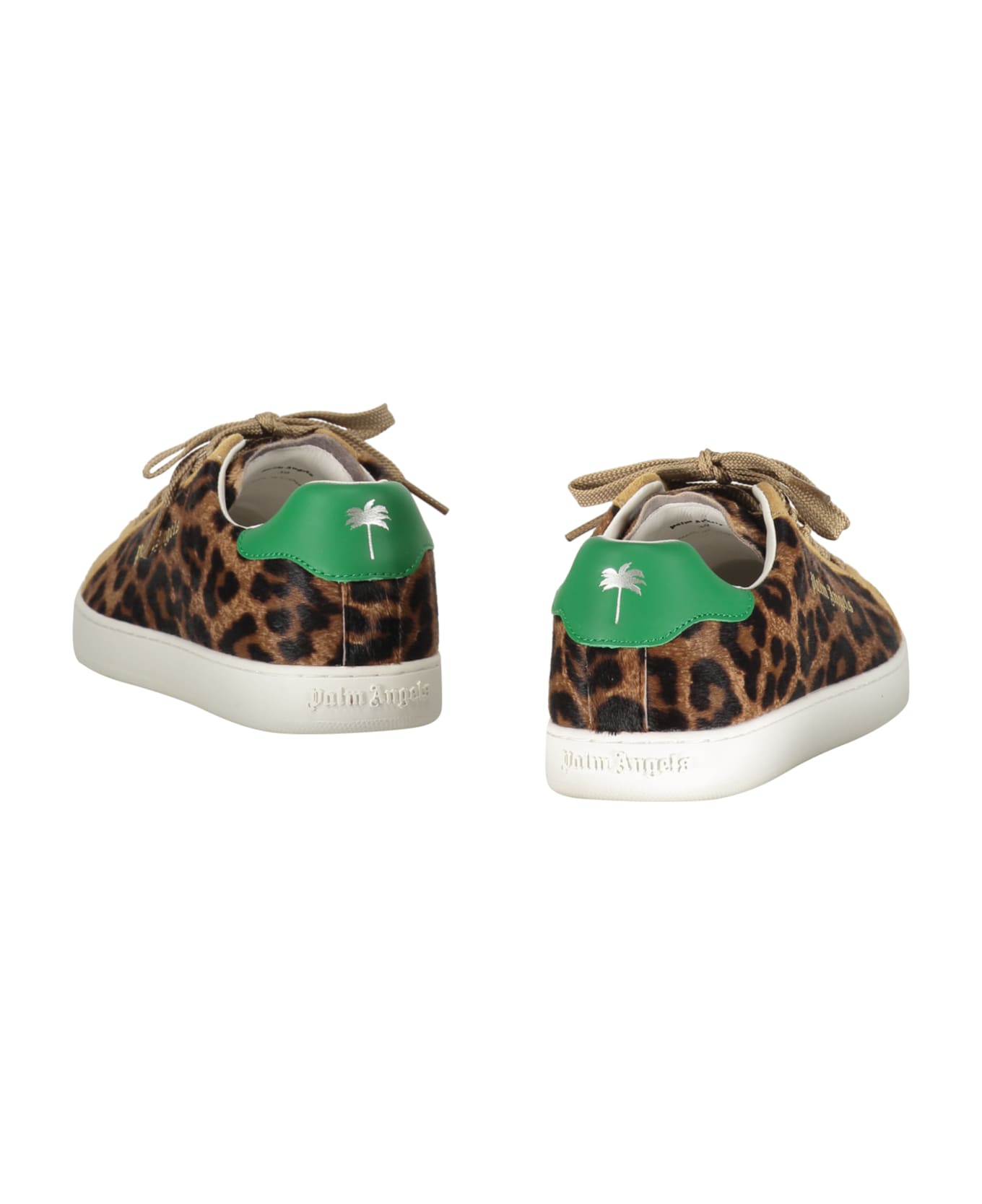 Palm Angels New Tennis Low-top Sneakers - Animalier