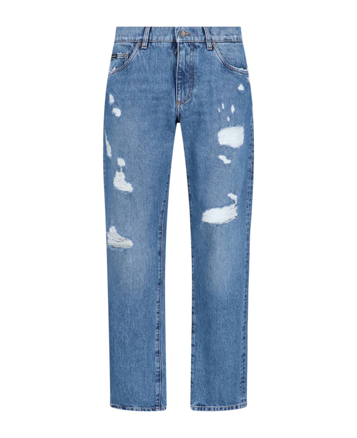 Dolce & Gabbana Straight Jeans - Variante Abbinata