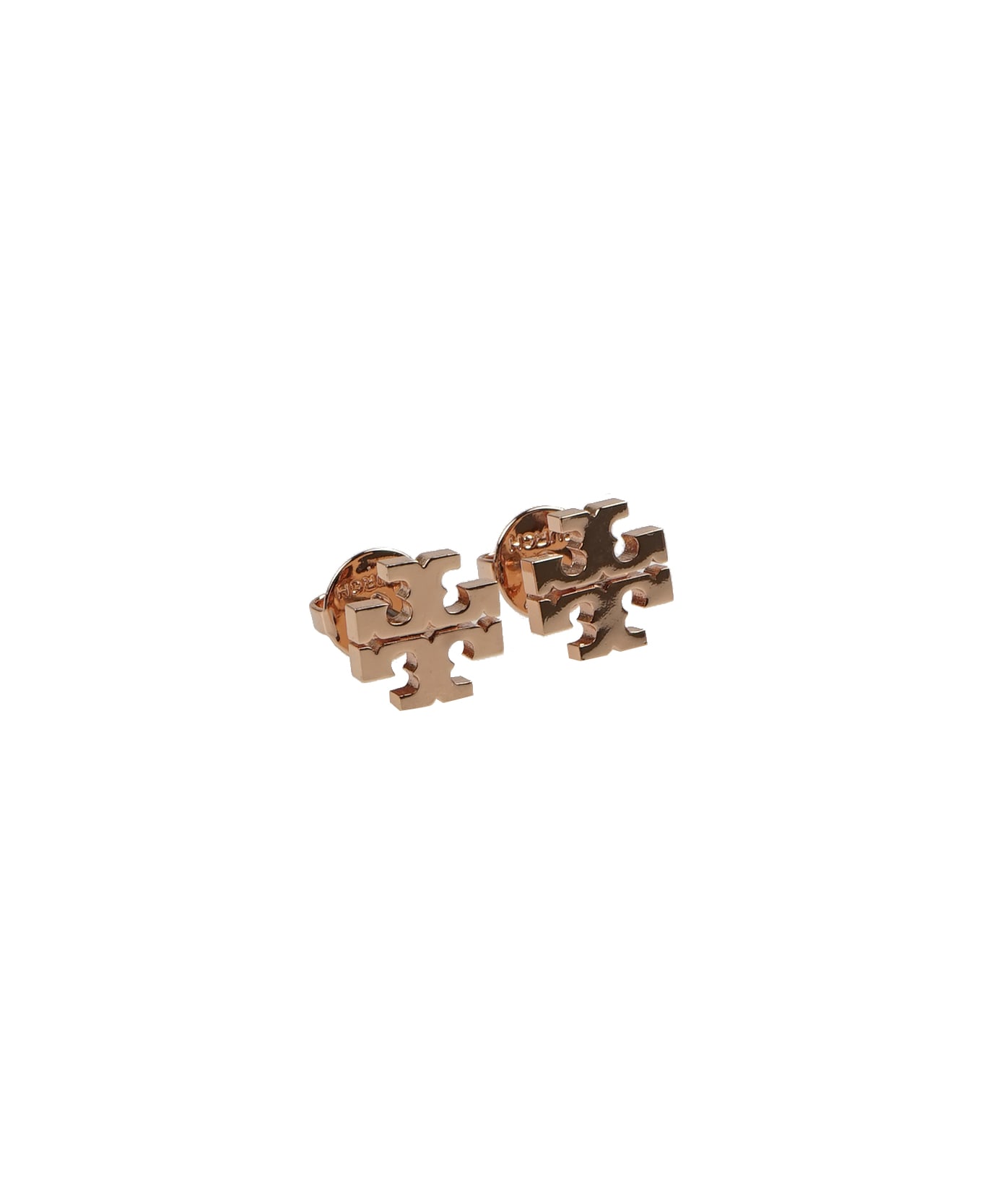 Tory Burch Rose Gold Metal Kira Earrings - ROSEGOLD