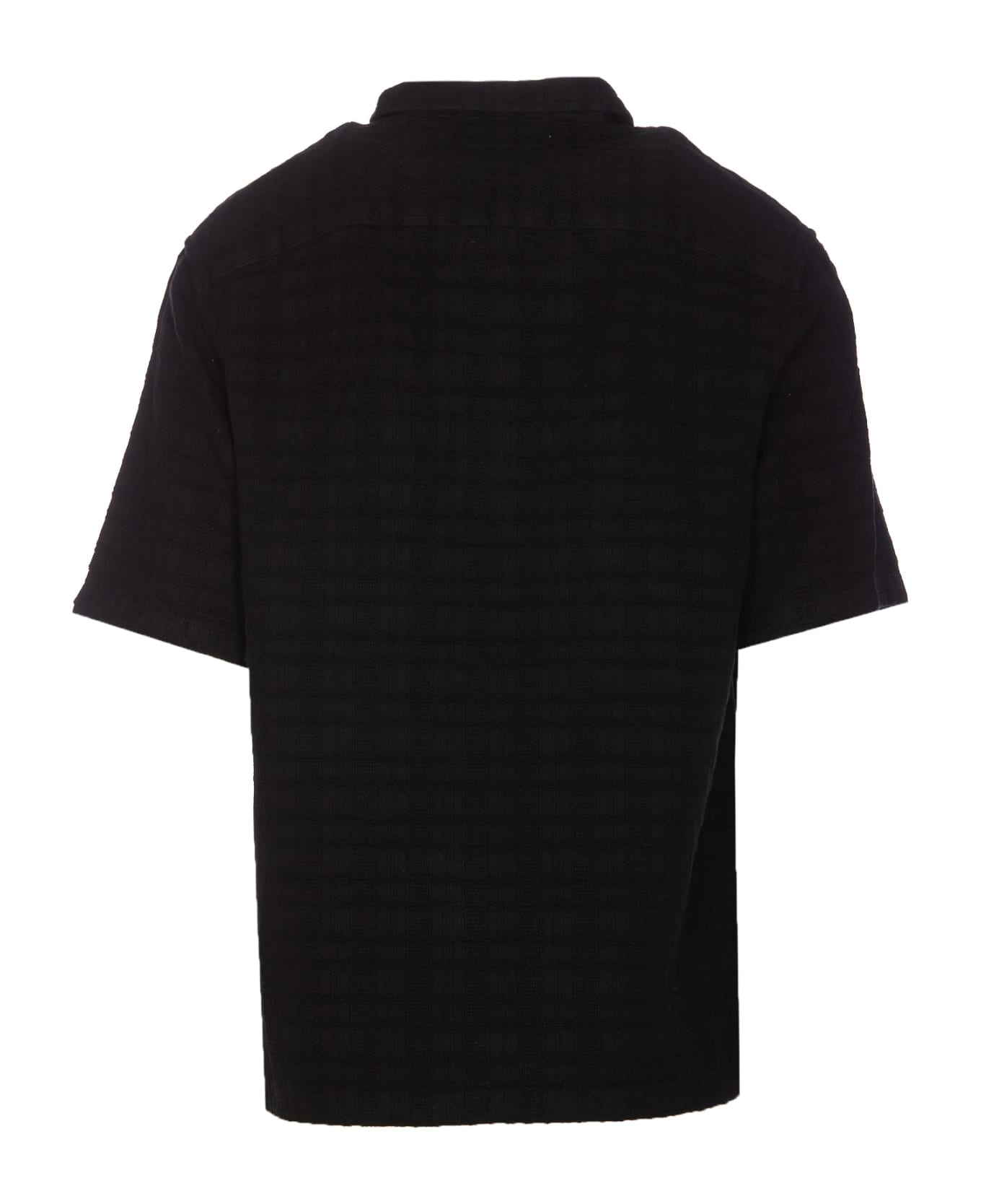 Sunflower Spacey Short Sleeves Shirt - Black シャツ