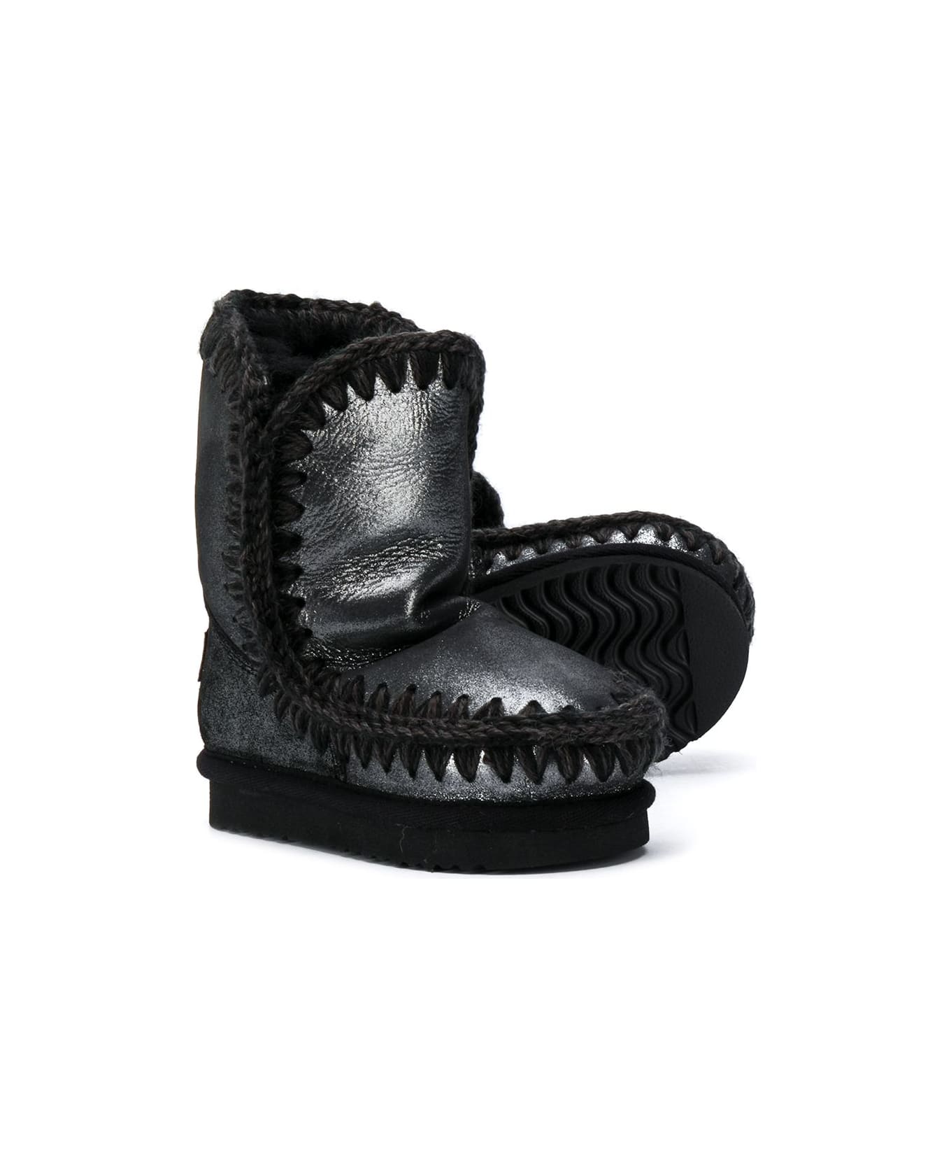 Mou Black Girls Boots - Black