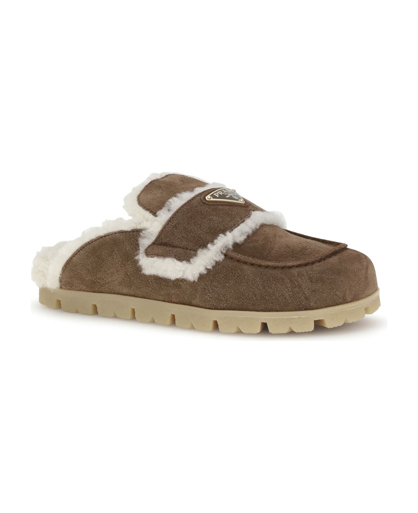 Prada Fur Mules