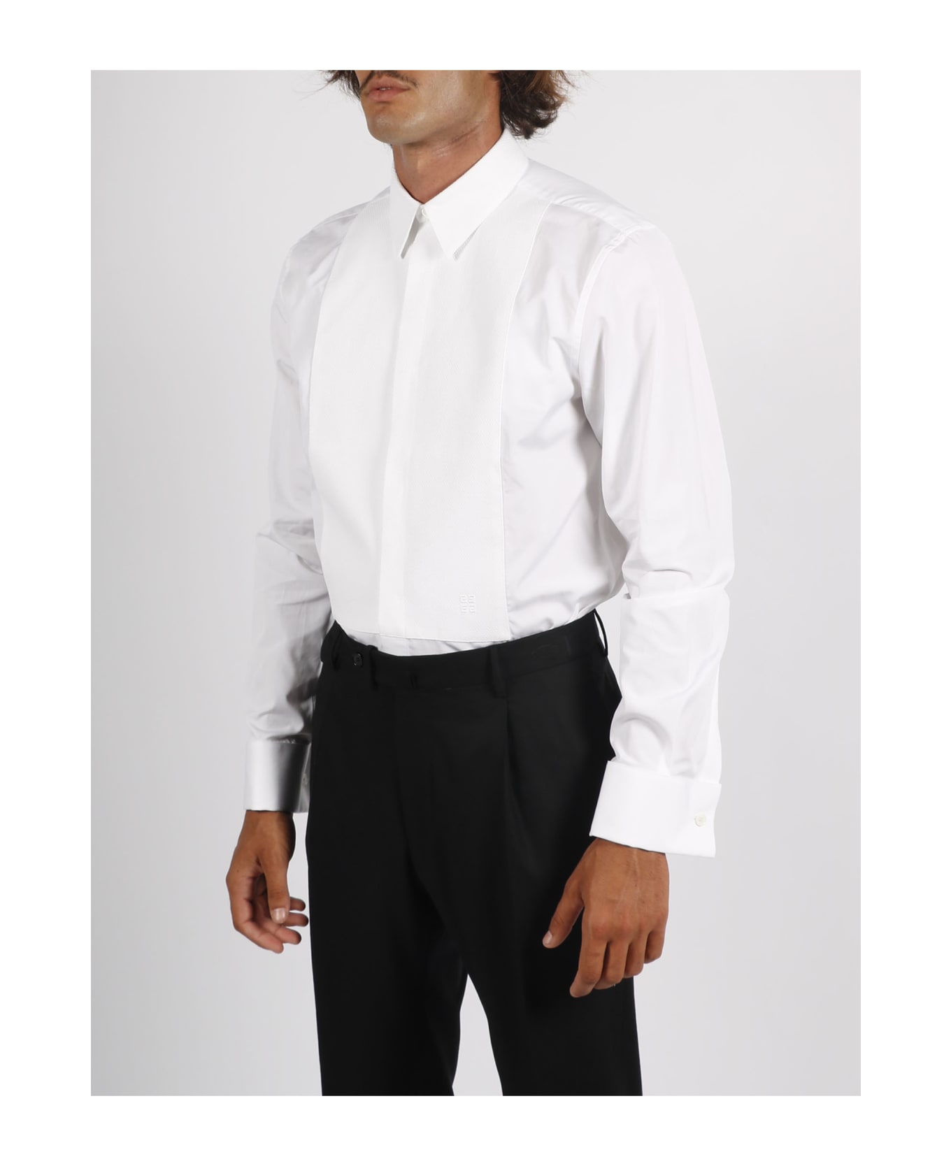 Givenchy MEN Tuxedo Shirt - White