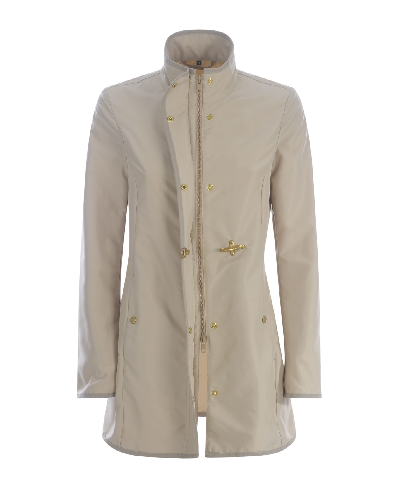 Fay Virginia Coat Overcoat - Beige