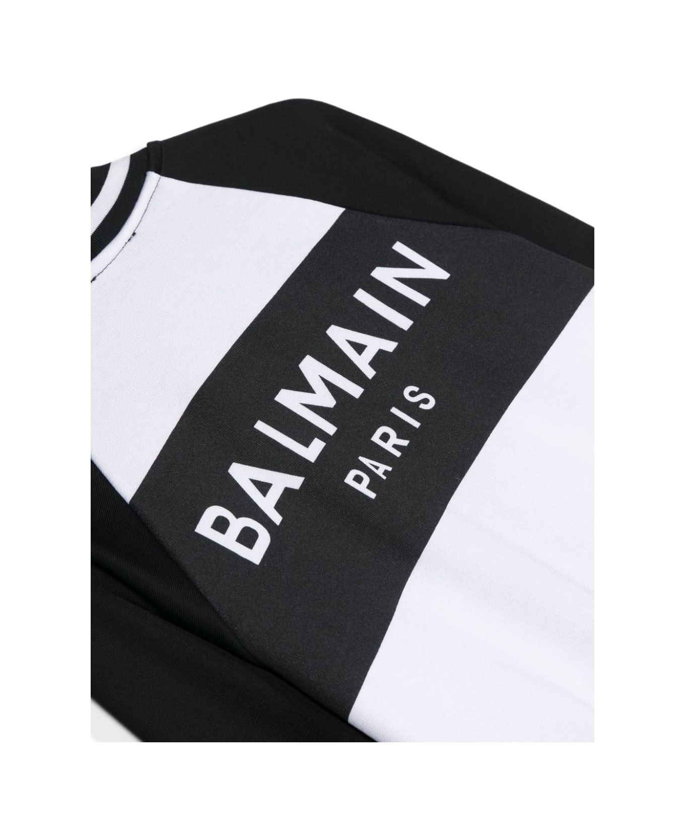 Balmain Cardigan Con Stampa - White ニットウェア＆スウェットシャツ