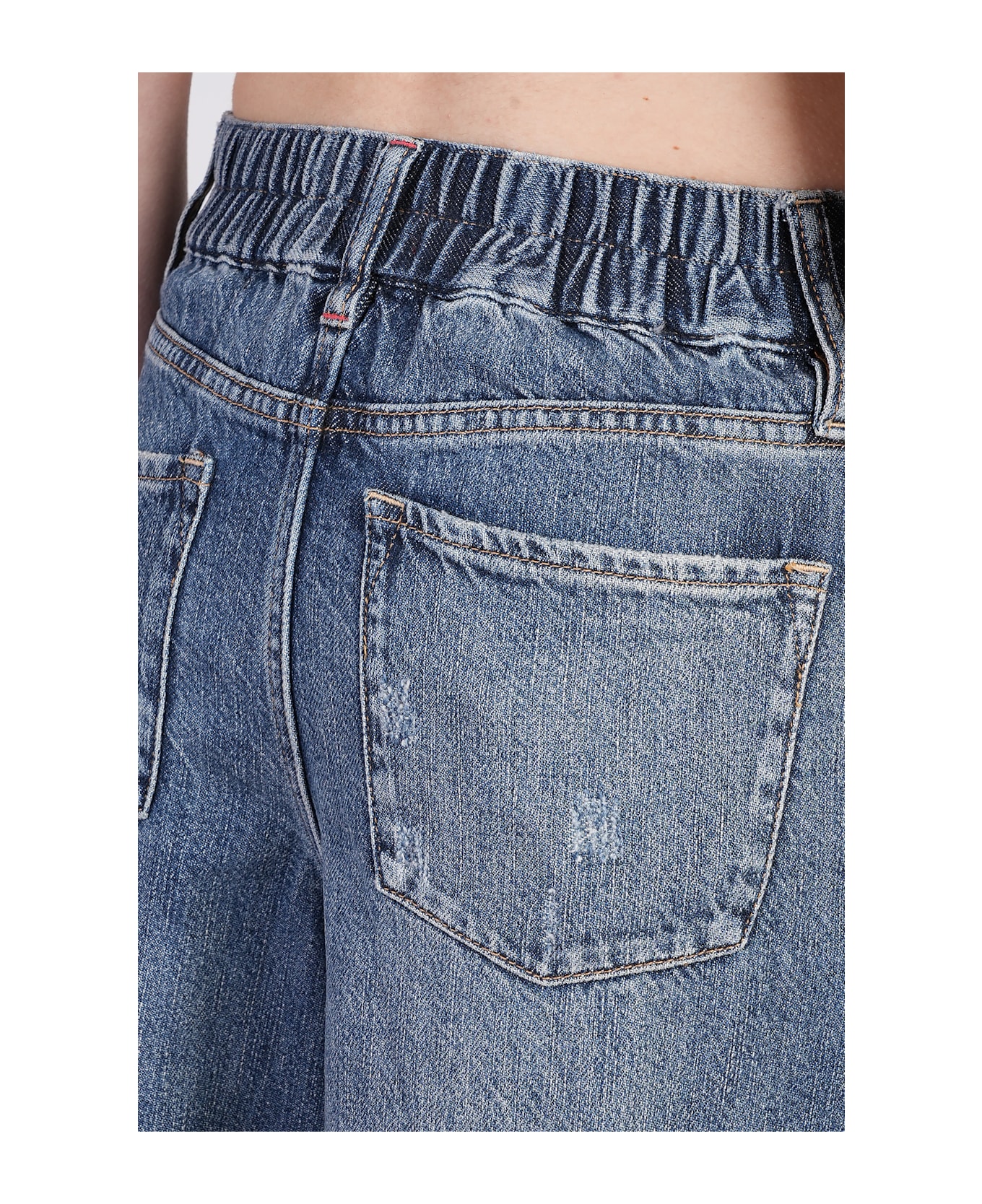Alice + Olivia Branson Jeans In Blue Cotton - Blue