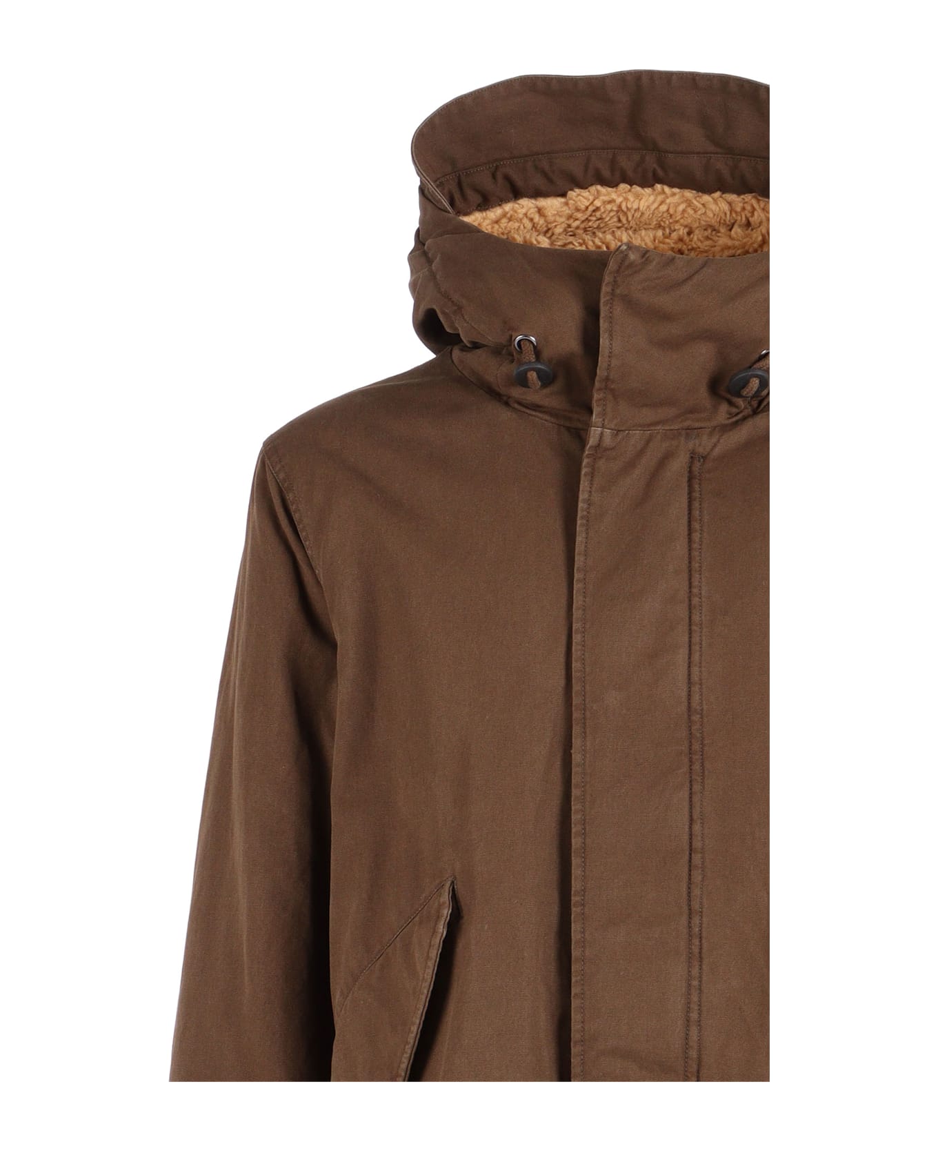 Aspesi Man Parka Jacket - GREEN