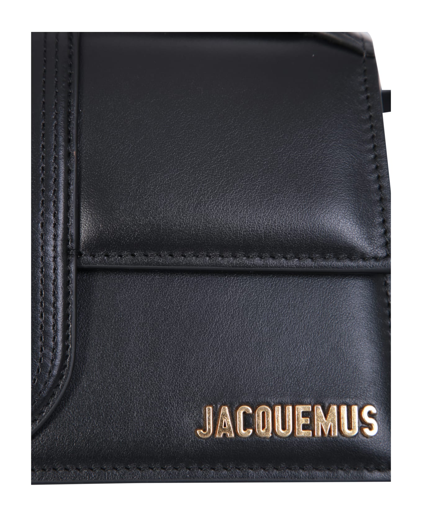 Jacquemus Le Grand Bambino Leather Shoulder Bag - Black