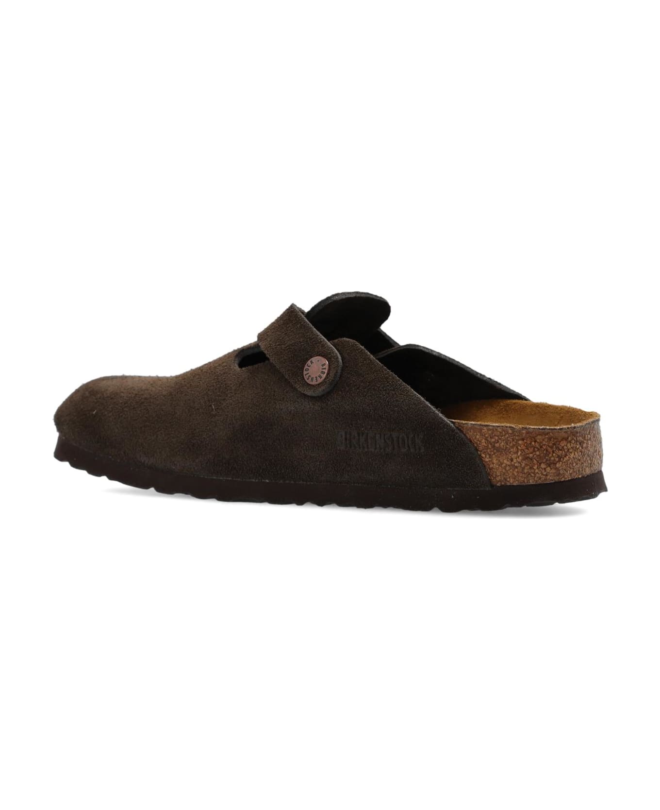 Birkenstock 'boston Bs' Slides - Brown