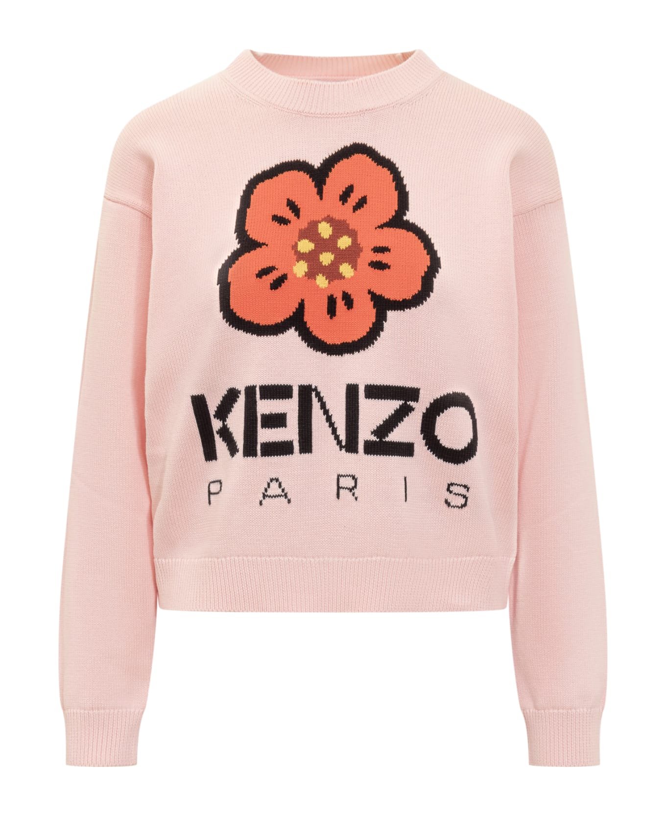 Kenzo Boke Flower Sweater - Faded pink