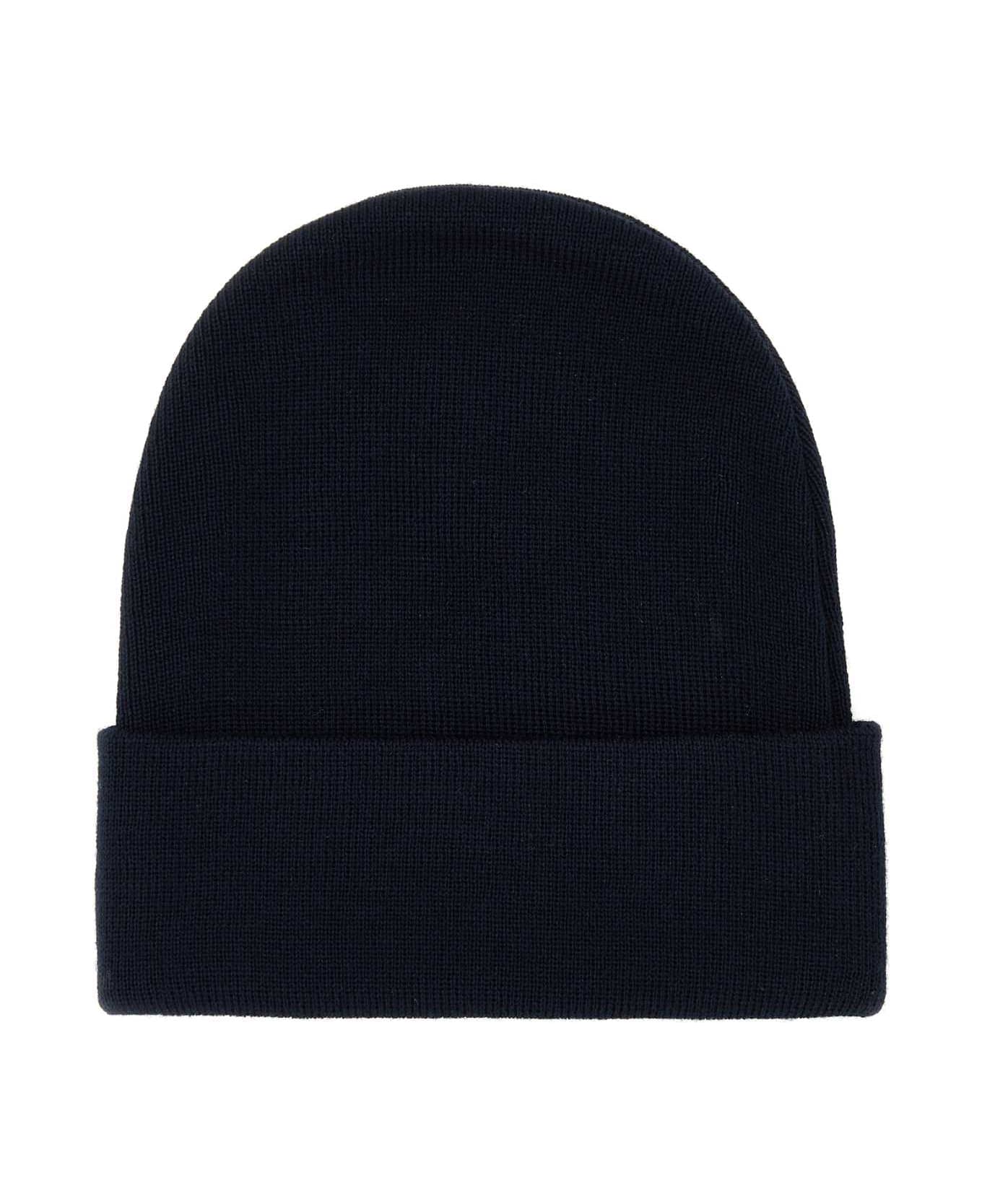 Gucci Beanie Hat - NAVYDARKGREEN