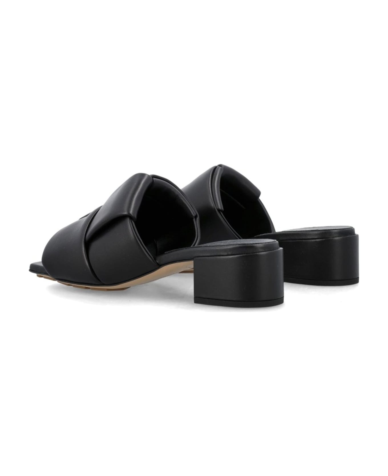 Bottega Veneta Patch Mules - Black