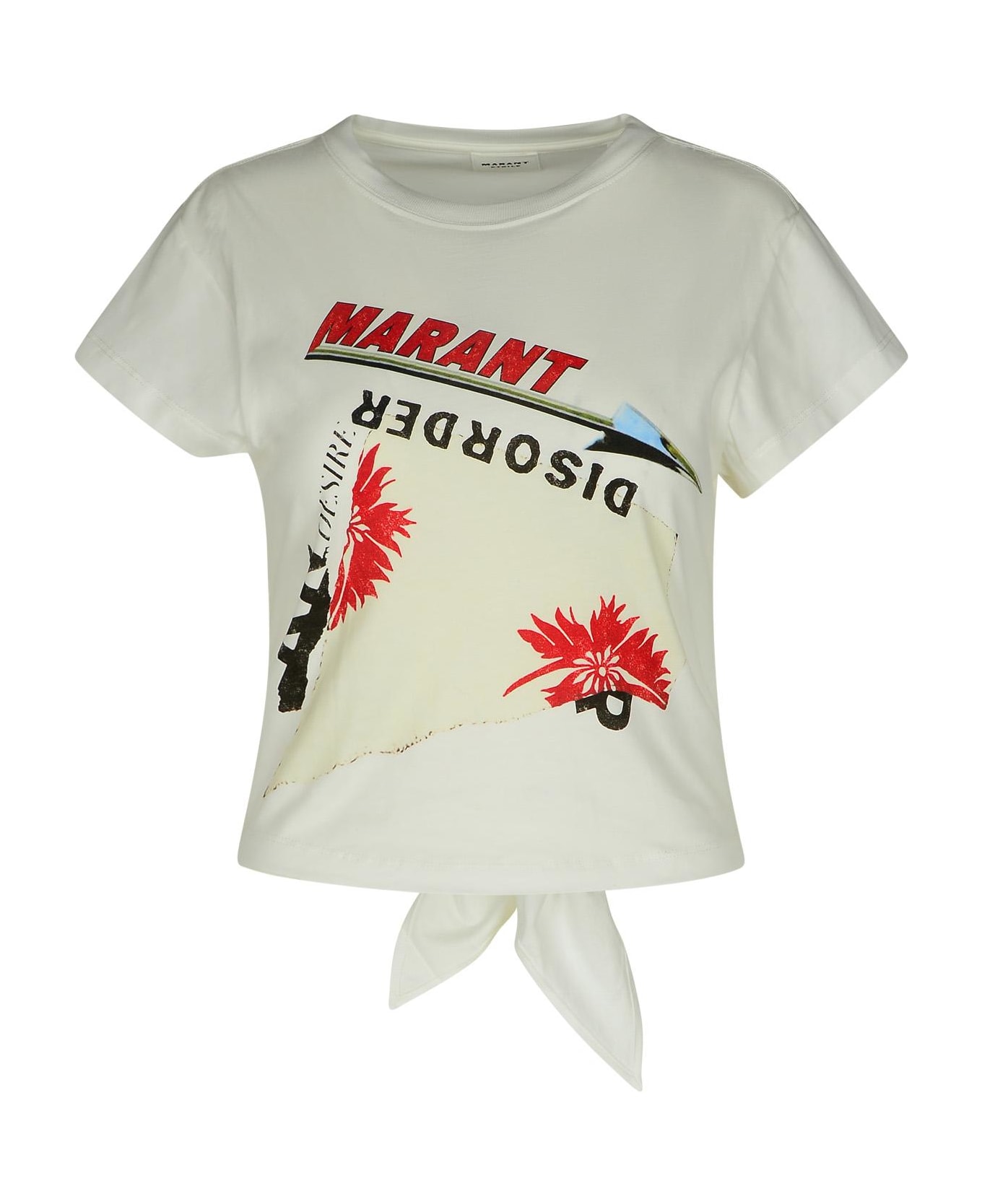 Marant Étoile 'zodya' White Cotton T-shirt - White