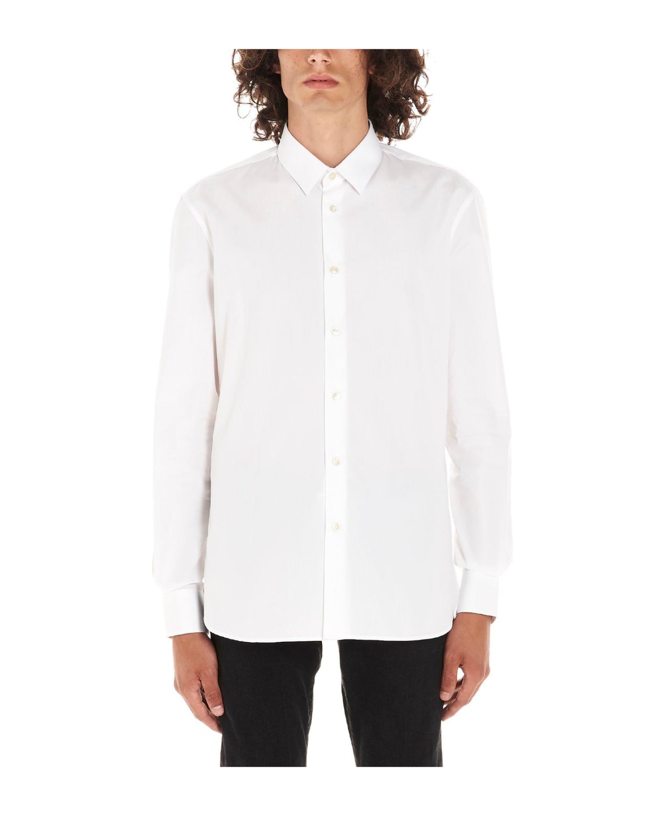 Saint Laurent Slim Fit Long-sleeved Shirt