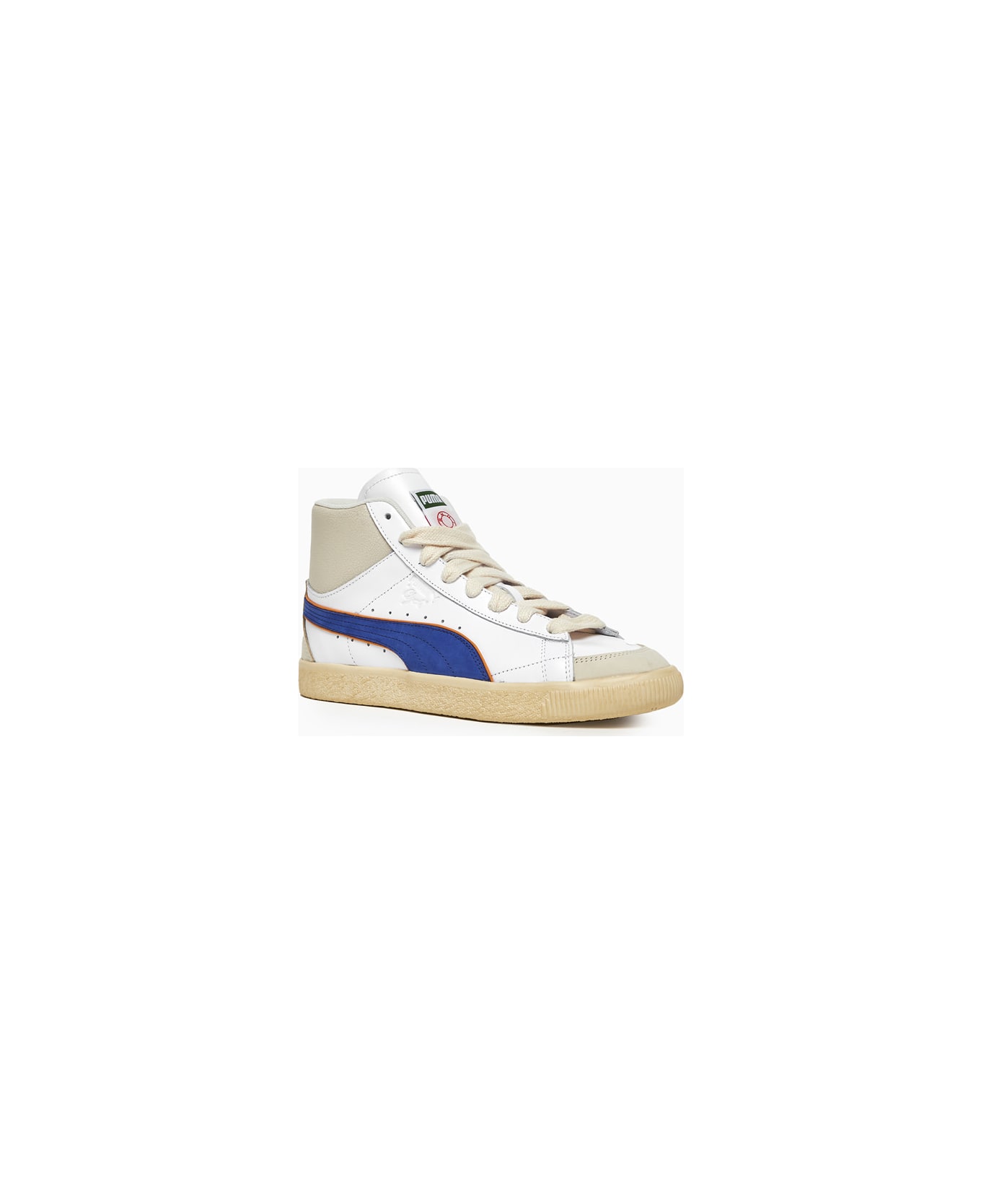 Puma X Rhuigi Clyde Mid Sneakers Bball - White Royal Sapphire