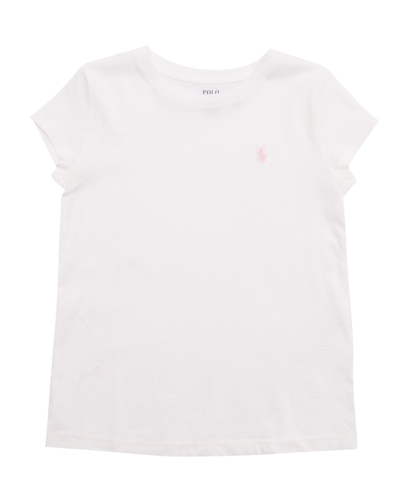 Polo Ralph Lauren Ss Cn Tee-tops-knit - WHITE