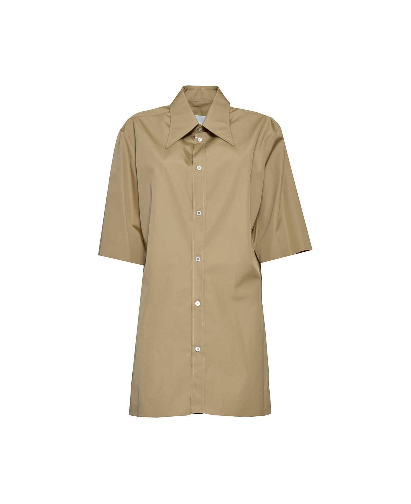Maison Margiela Short-sleeved Shirt - CAMEL シャツ
