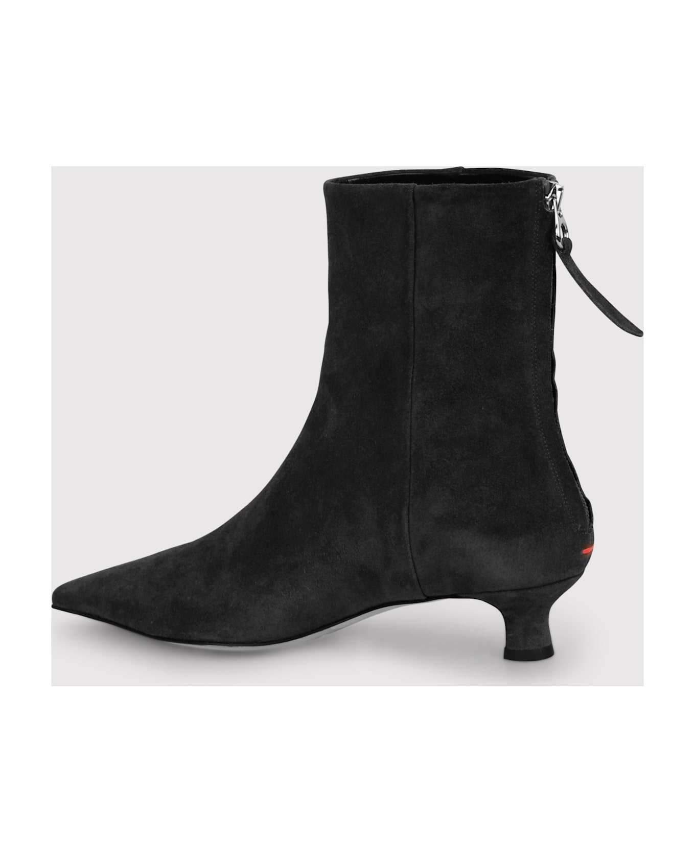 aeyde Zoe Leather Ankle Boots