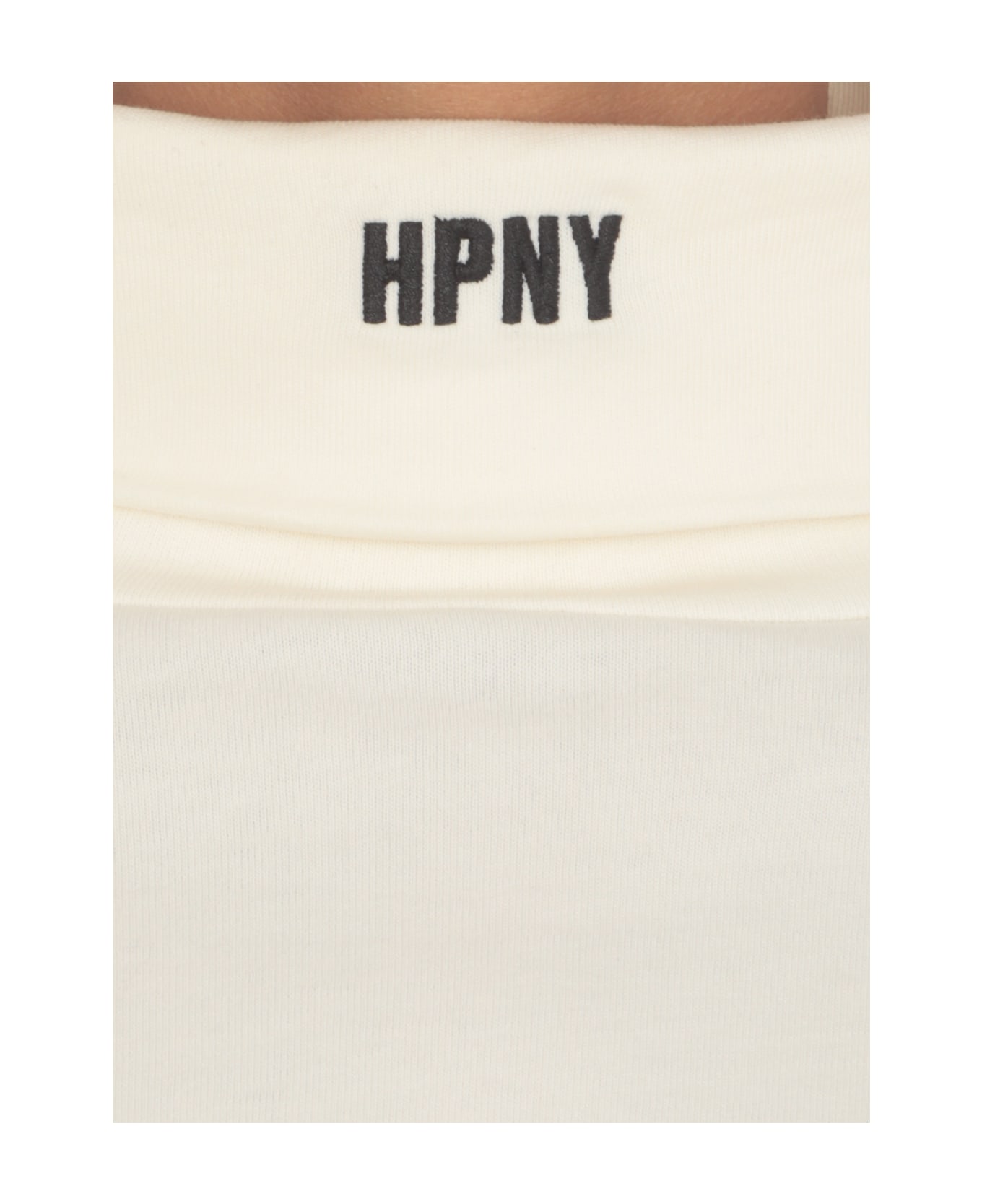HERON PRESTON Sweater With Logo Hpny - Avorio