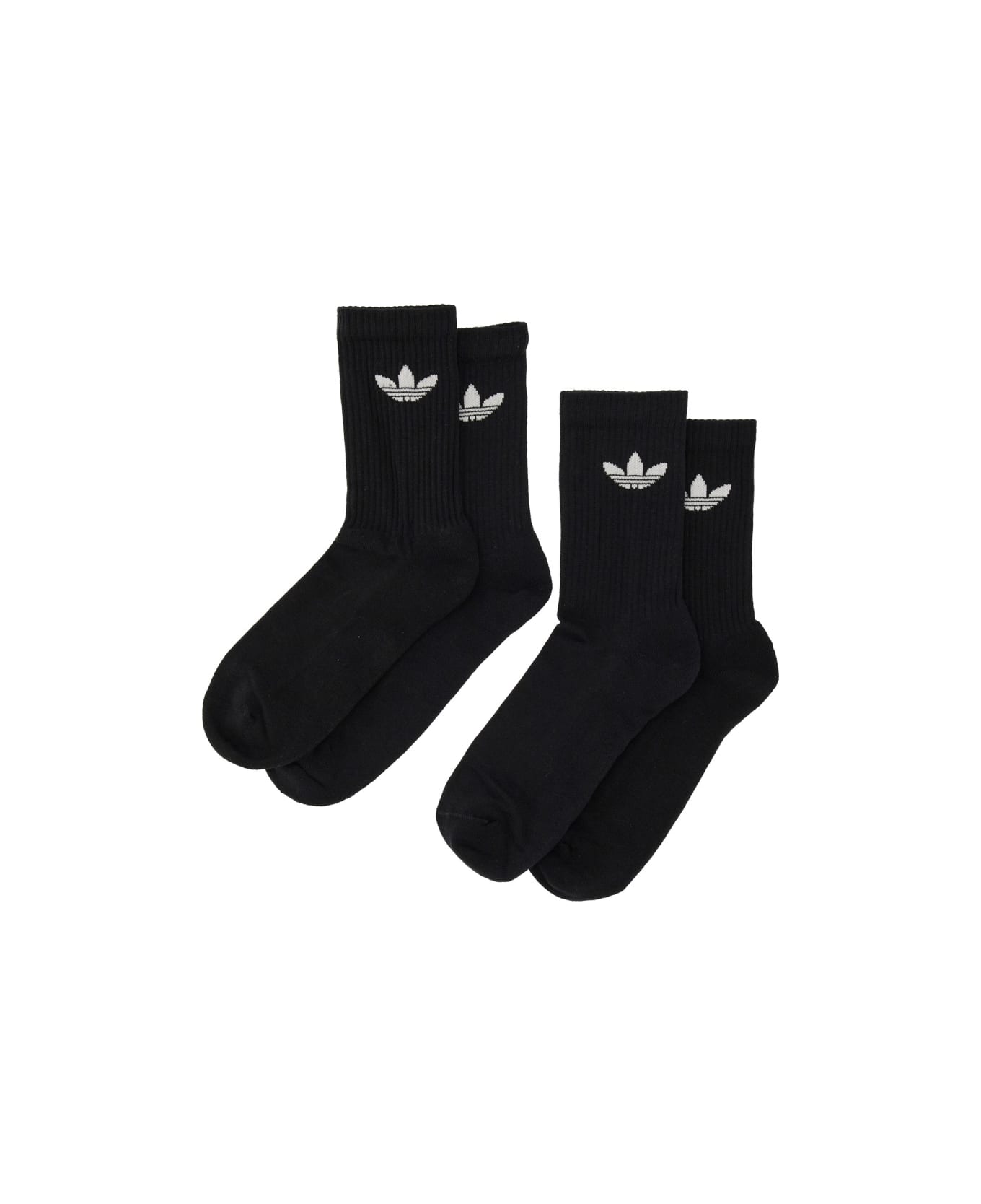 Adidas Originals Trefoil Cushion Crew Socks - MULTICOLOUR