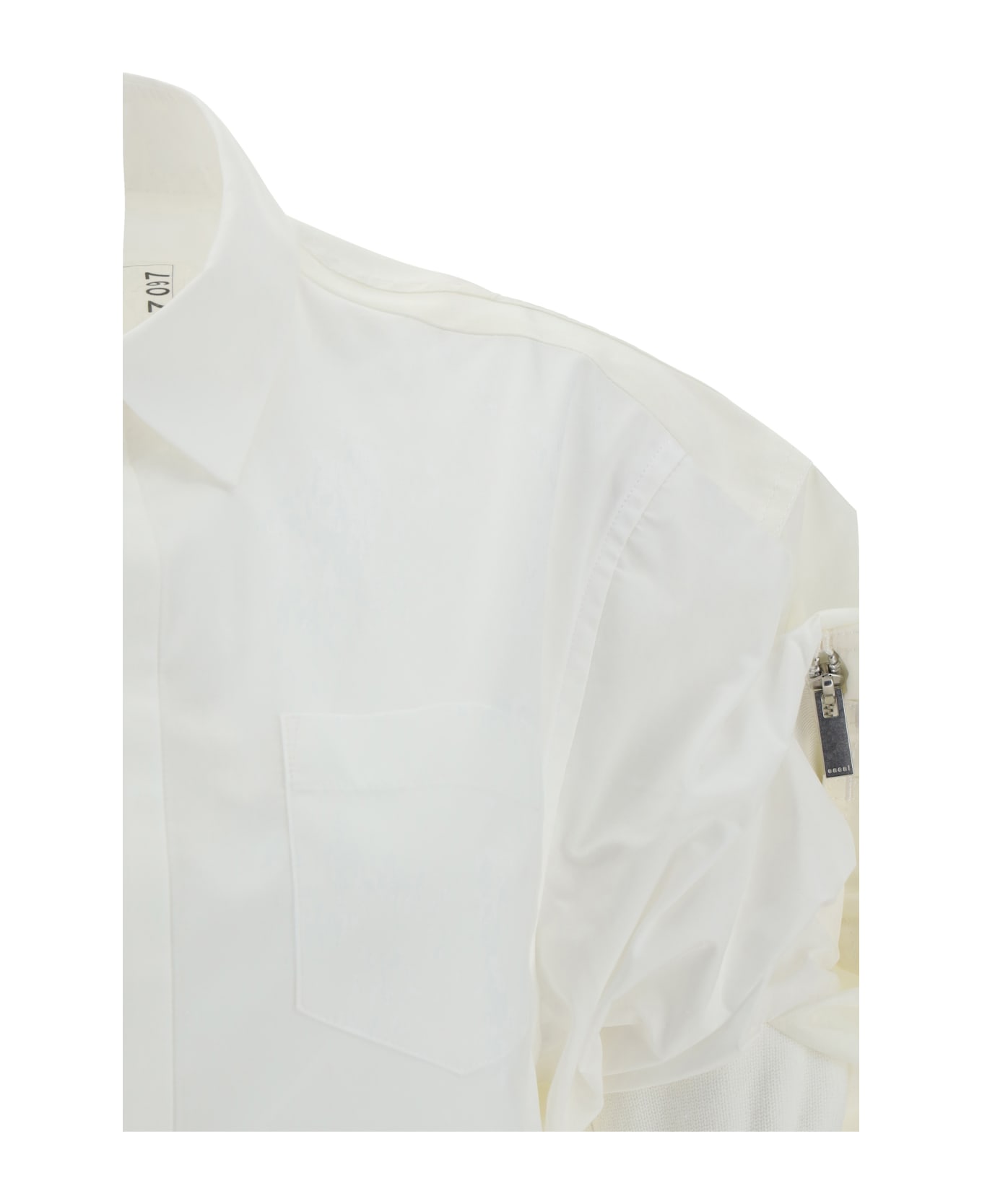 Sacai Chemisier Dress - Off White