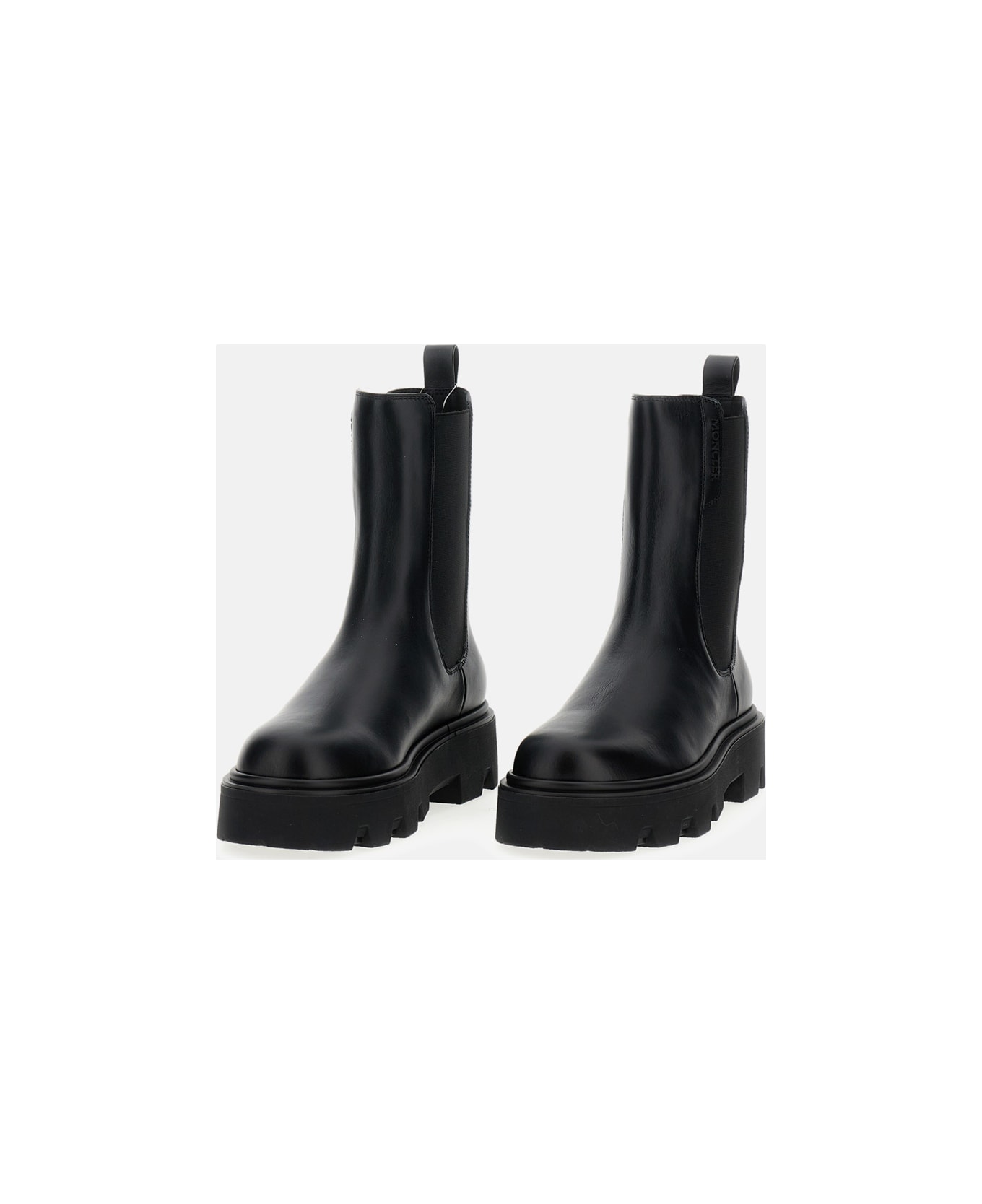 Moncler Aurea Chelsea Ankle Boots - Black