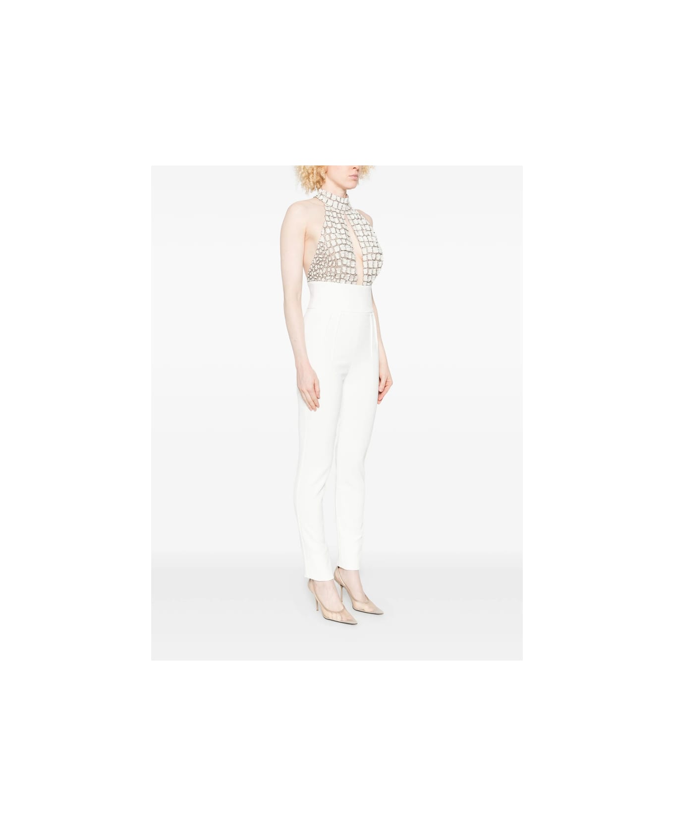 Elisabetta Franchi Jumpsuit - WHITE