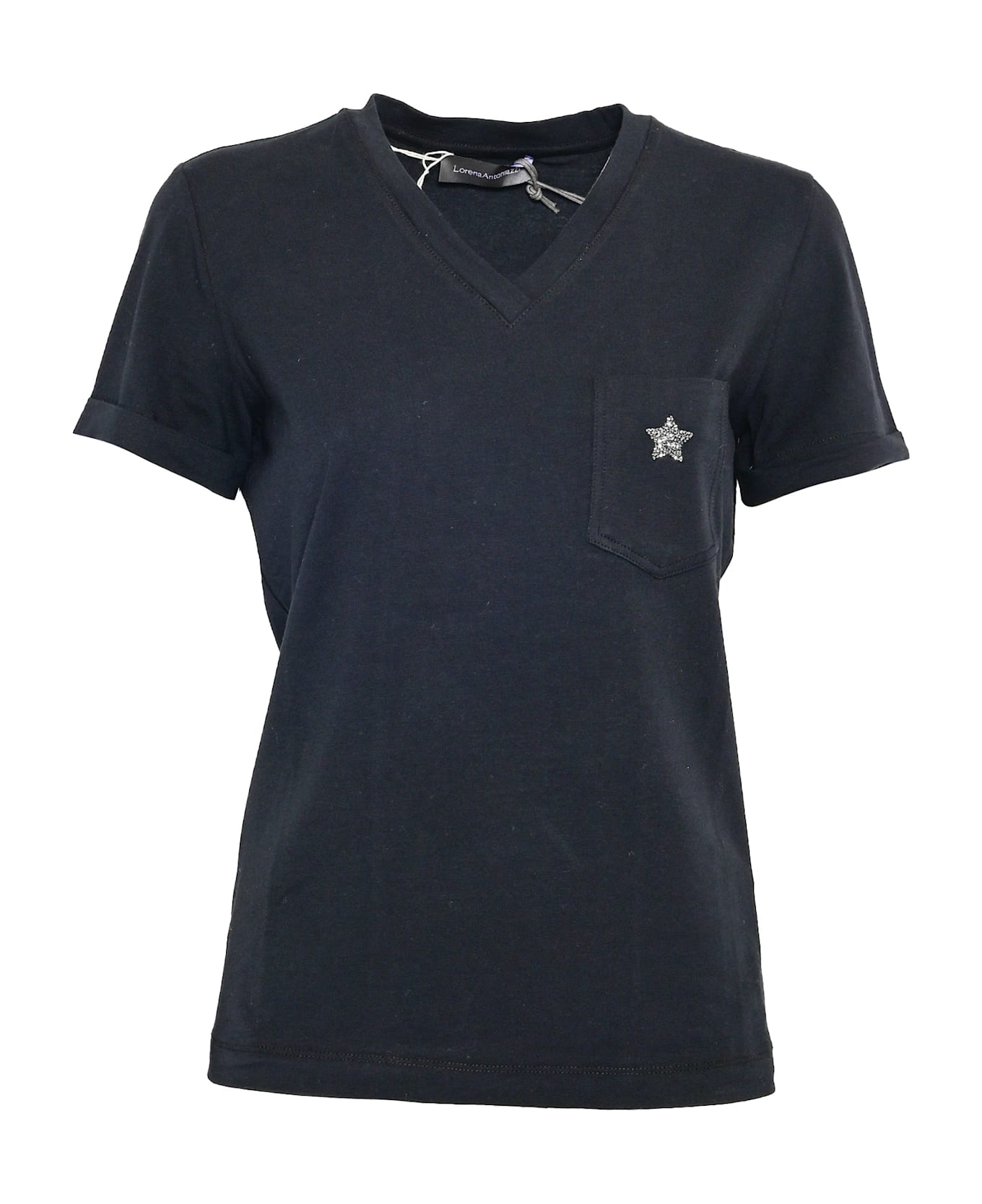 Lorena Antoniazzi T-shirt Libra - BLACK