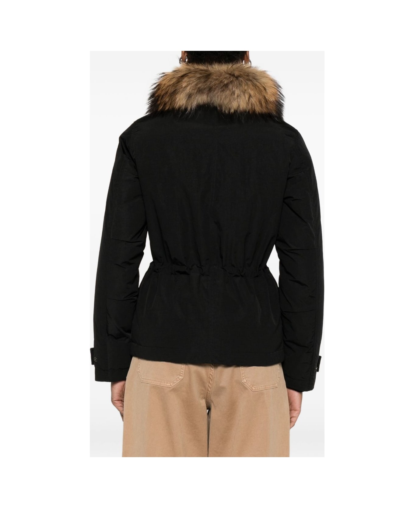 Woolrich Short Down Jacket - Black